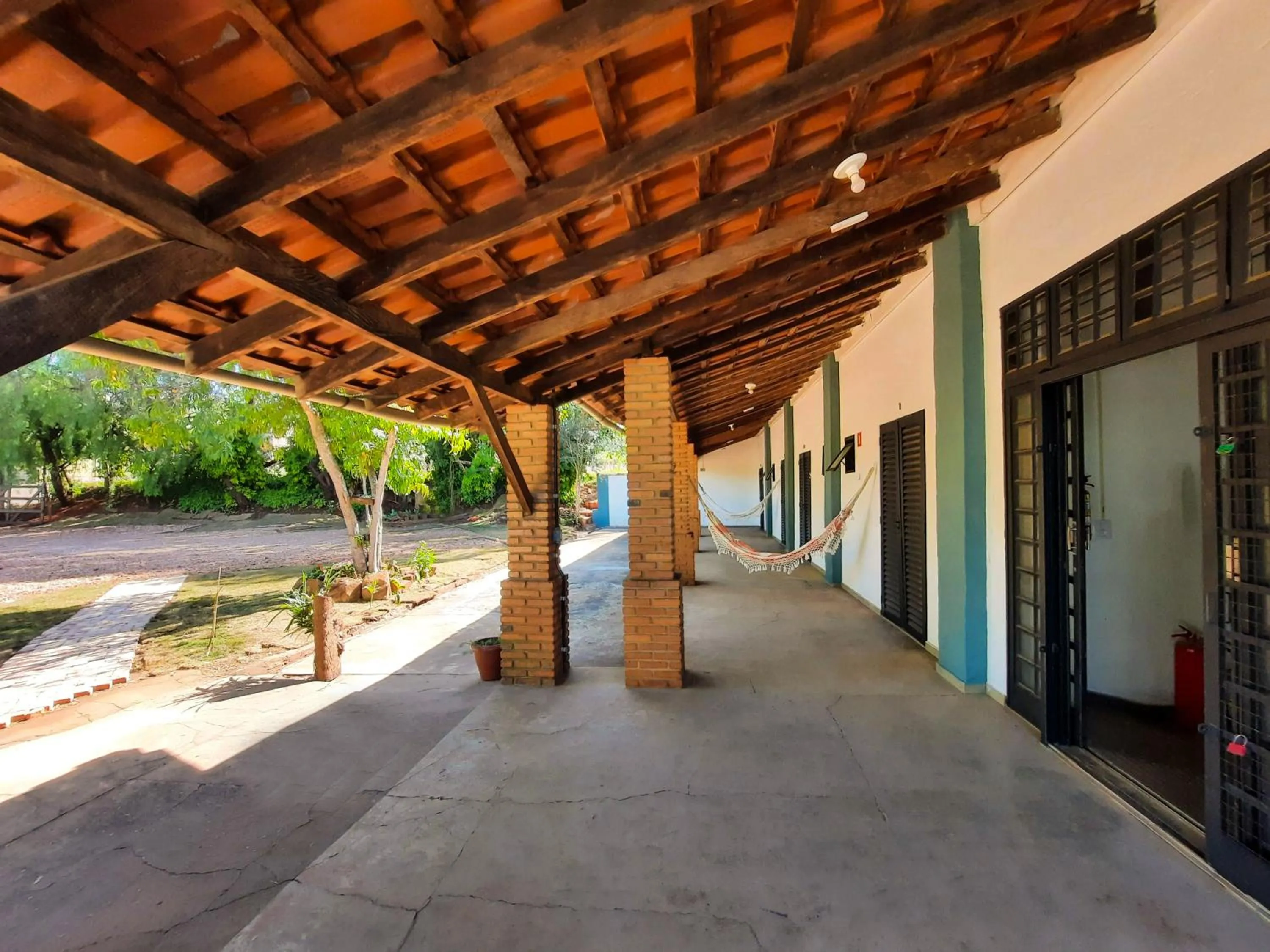 Patio in Pousada da Estação