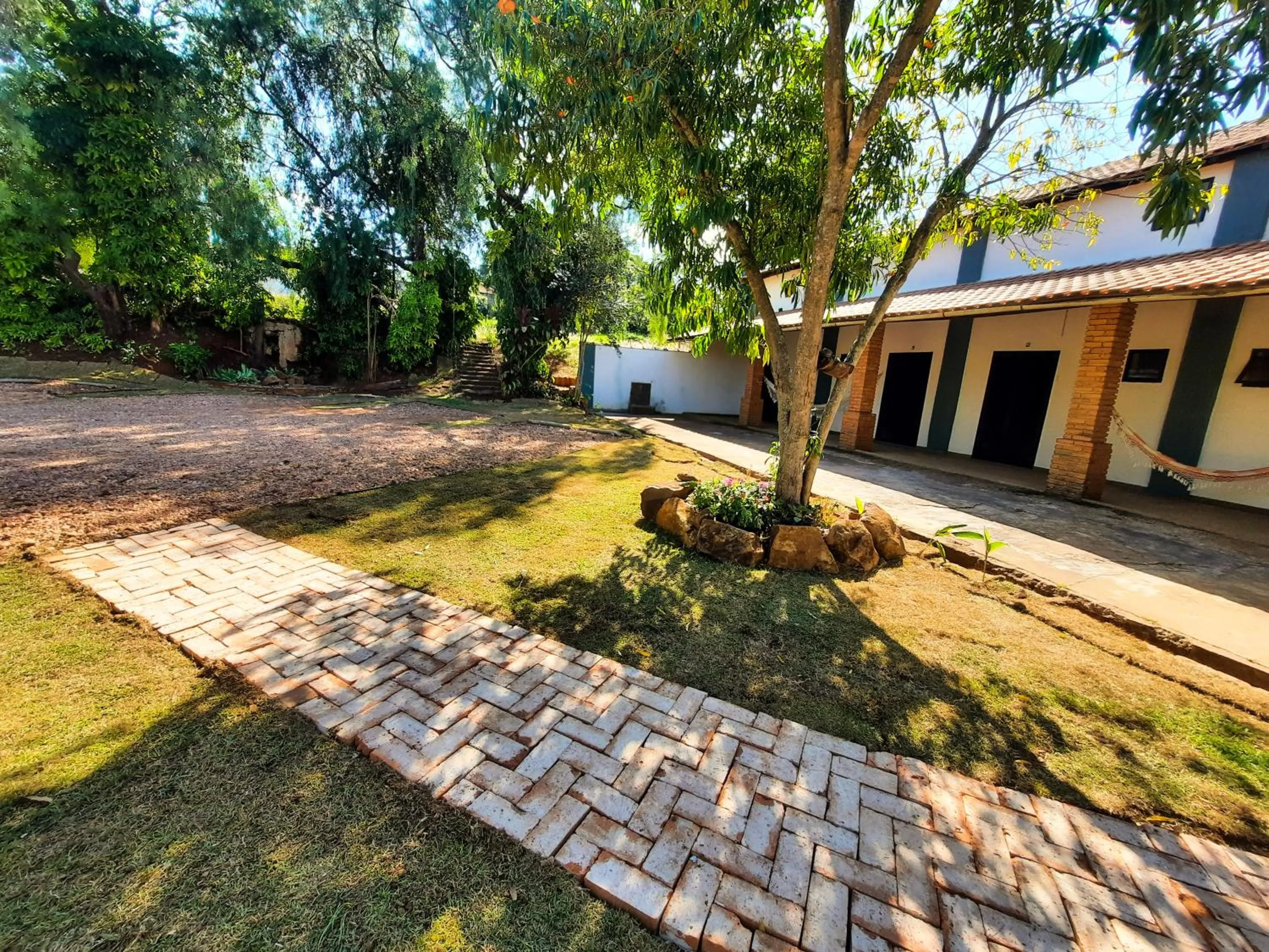 Garden in Pousada da Estação