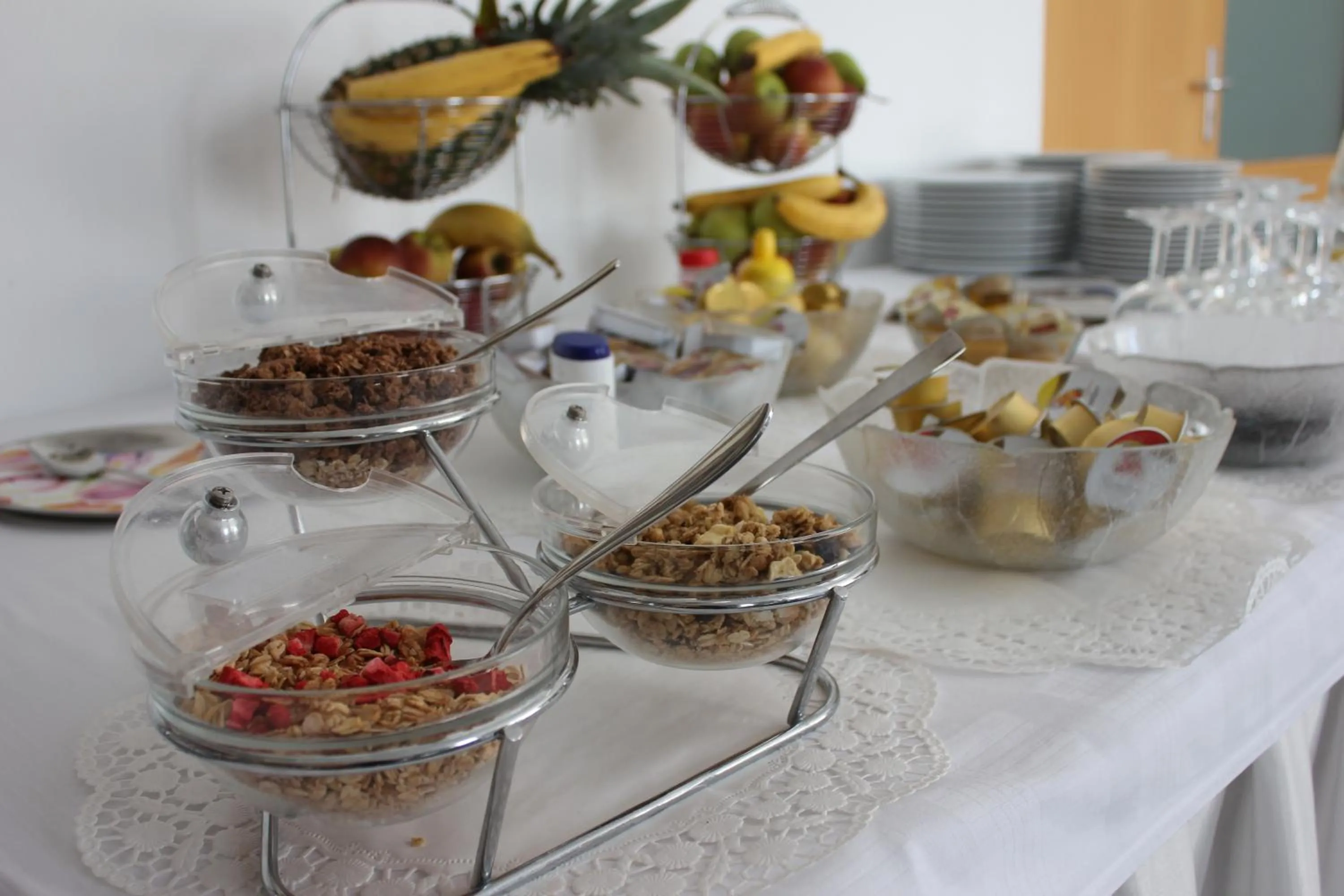 Buffet breakfast in Hotel Rheinbrücke