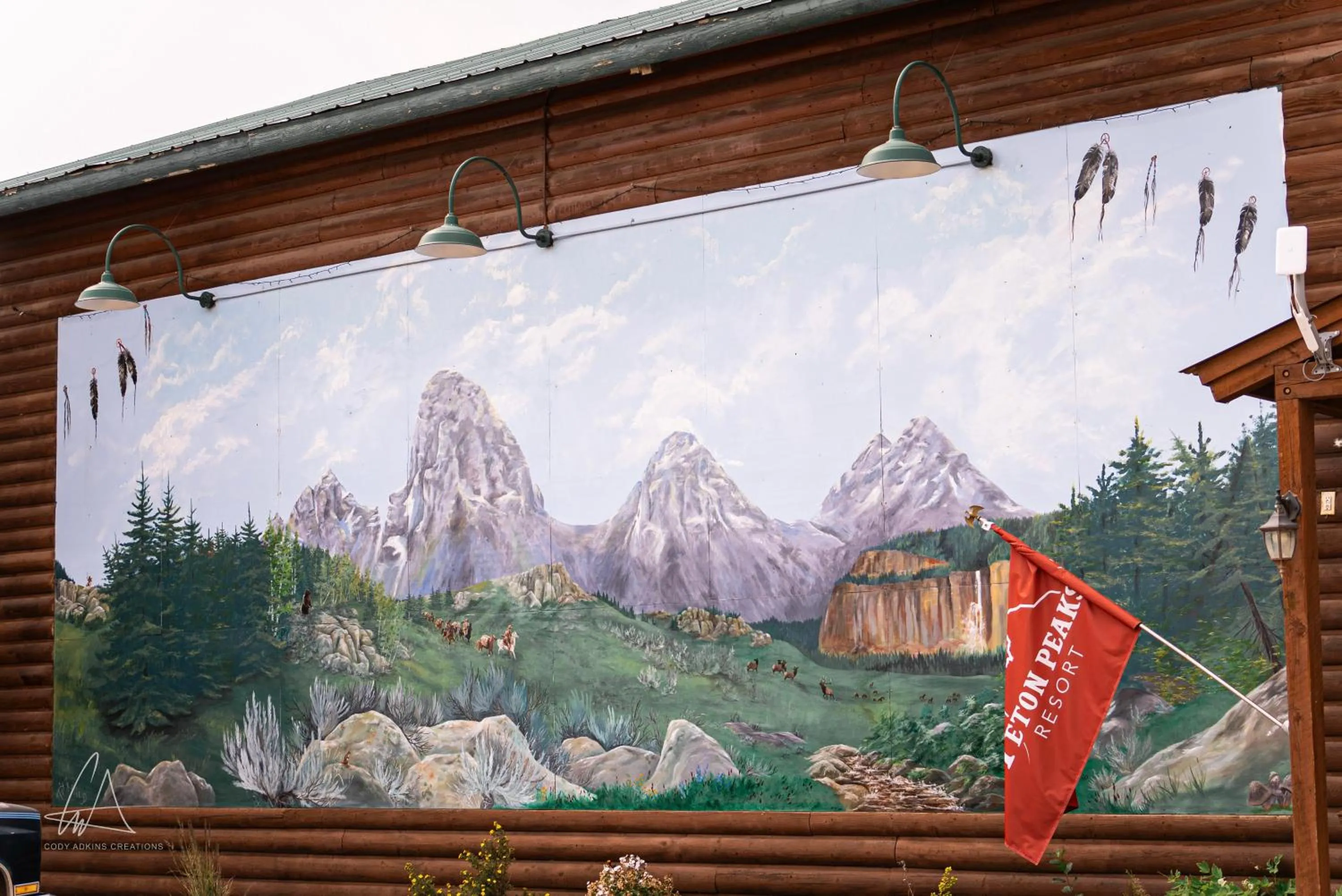 Natural landscape in Teton Peaks Resort