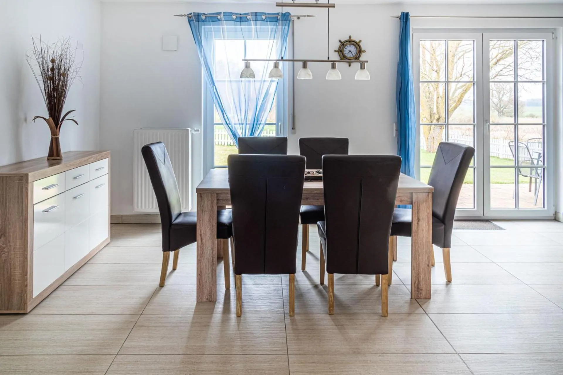 Dining area in Ferienhaus Piratenlager