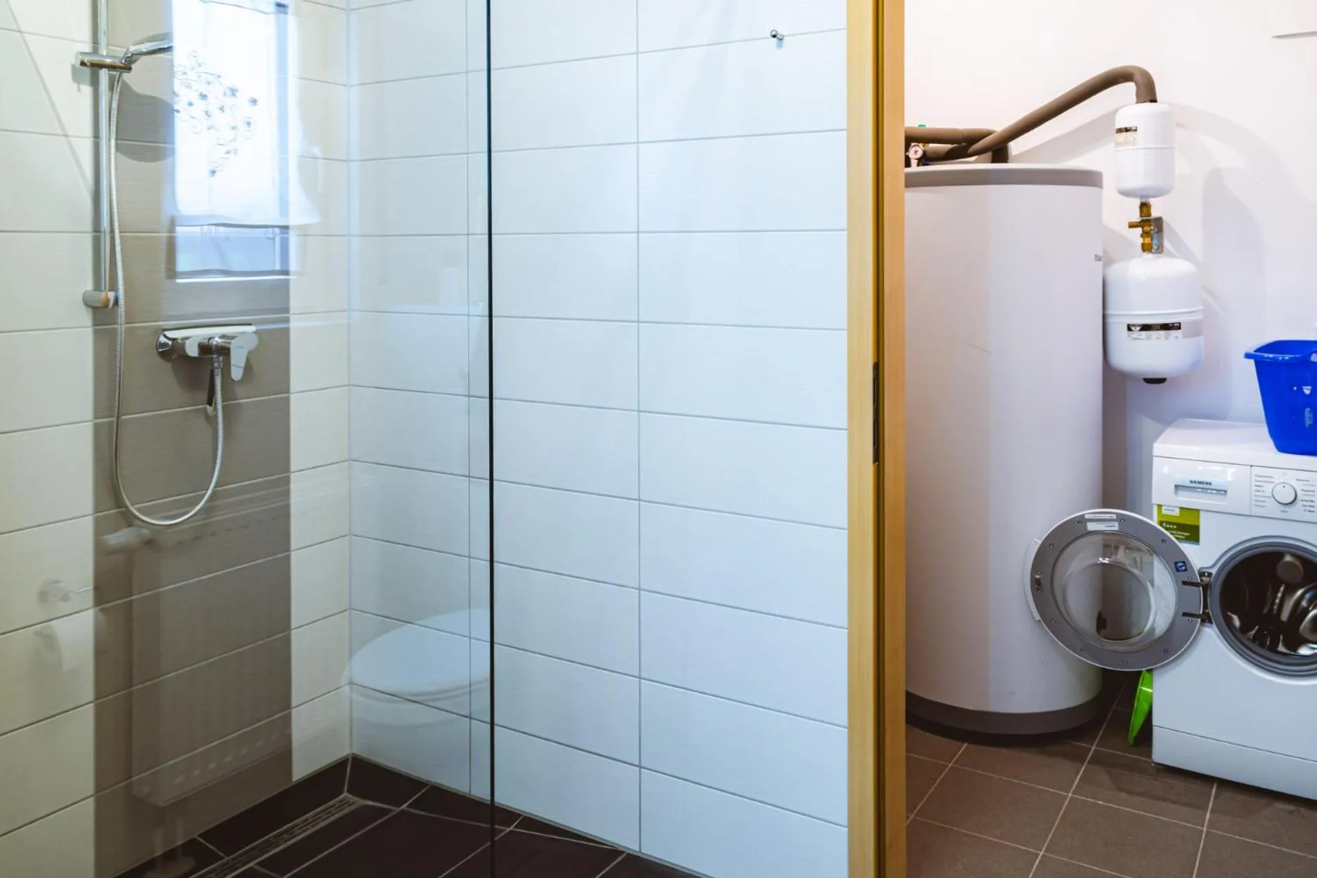 Shower in Ferienhaus Piratenlager