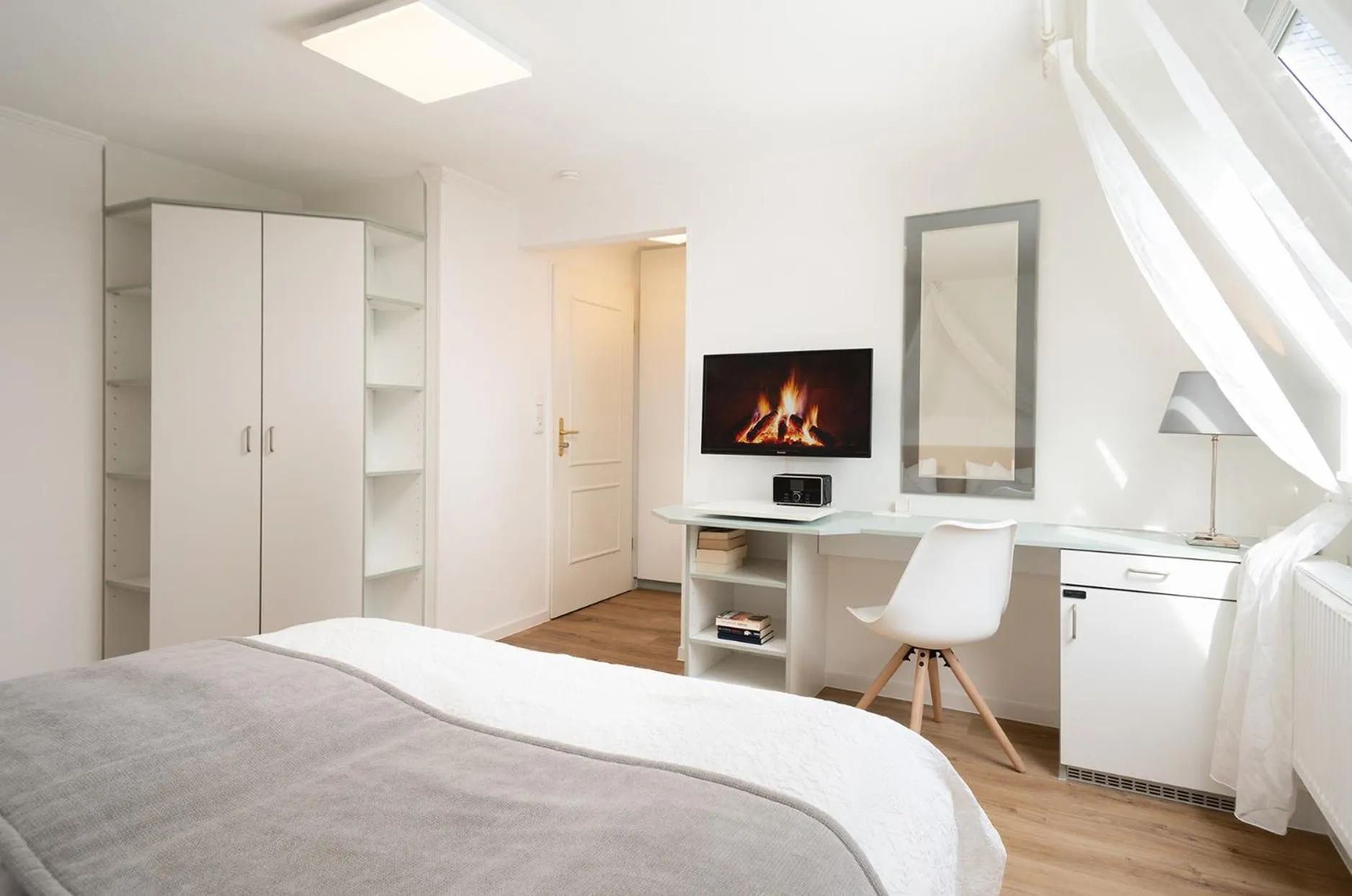 TV and multimedia, Bed in Hotel Haus am Park