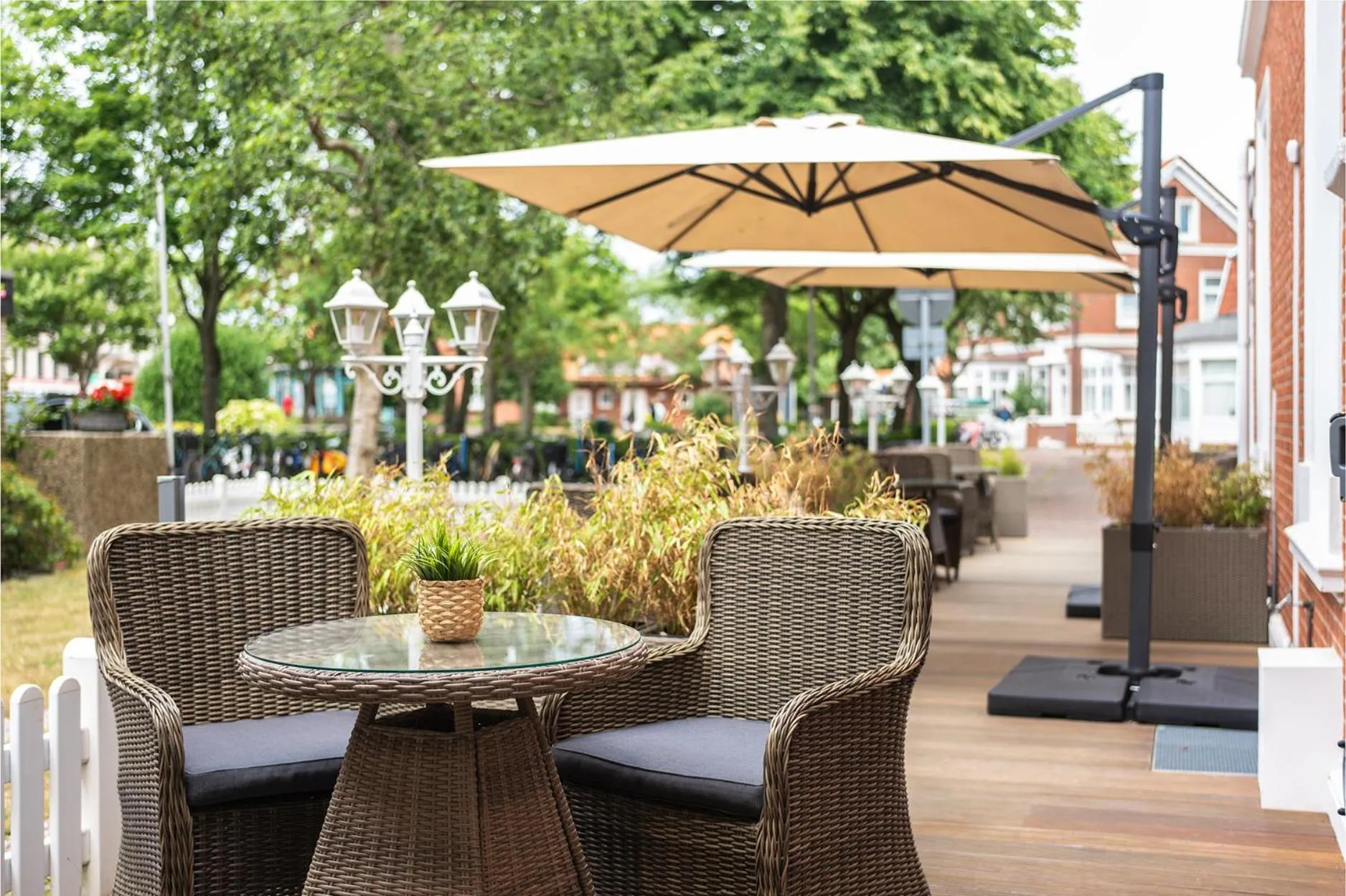 Seating area in Hotel Haus am Park