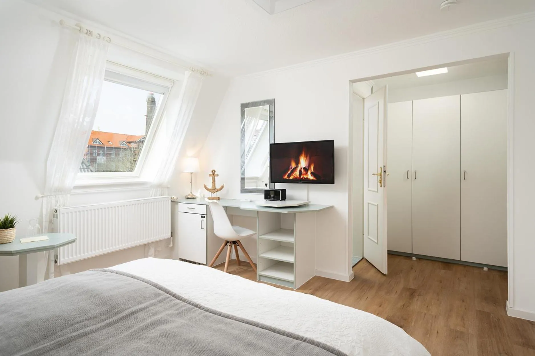Bed in Hotel Haus am Park