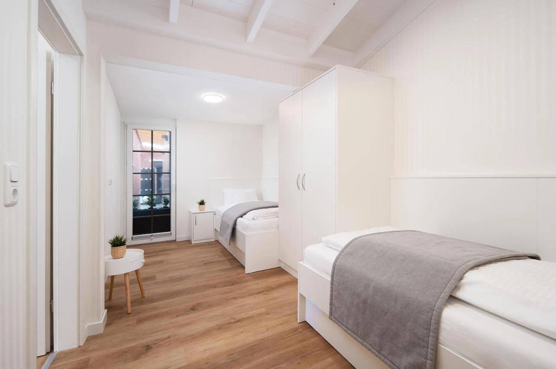 Bed in Hotel Haus am Park