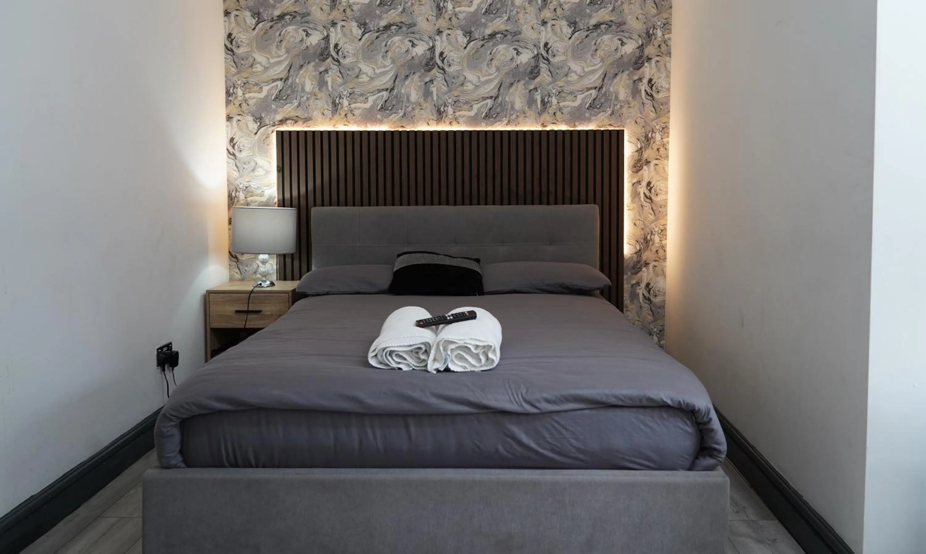 Bed in Hills View Apartments