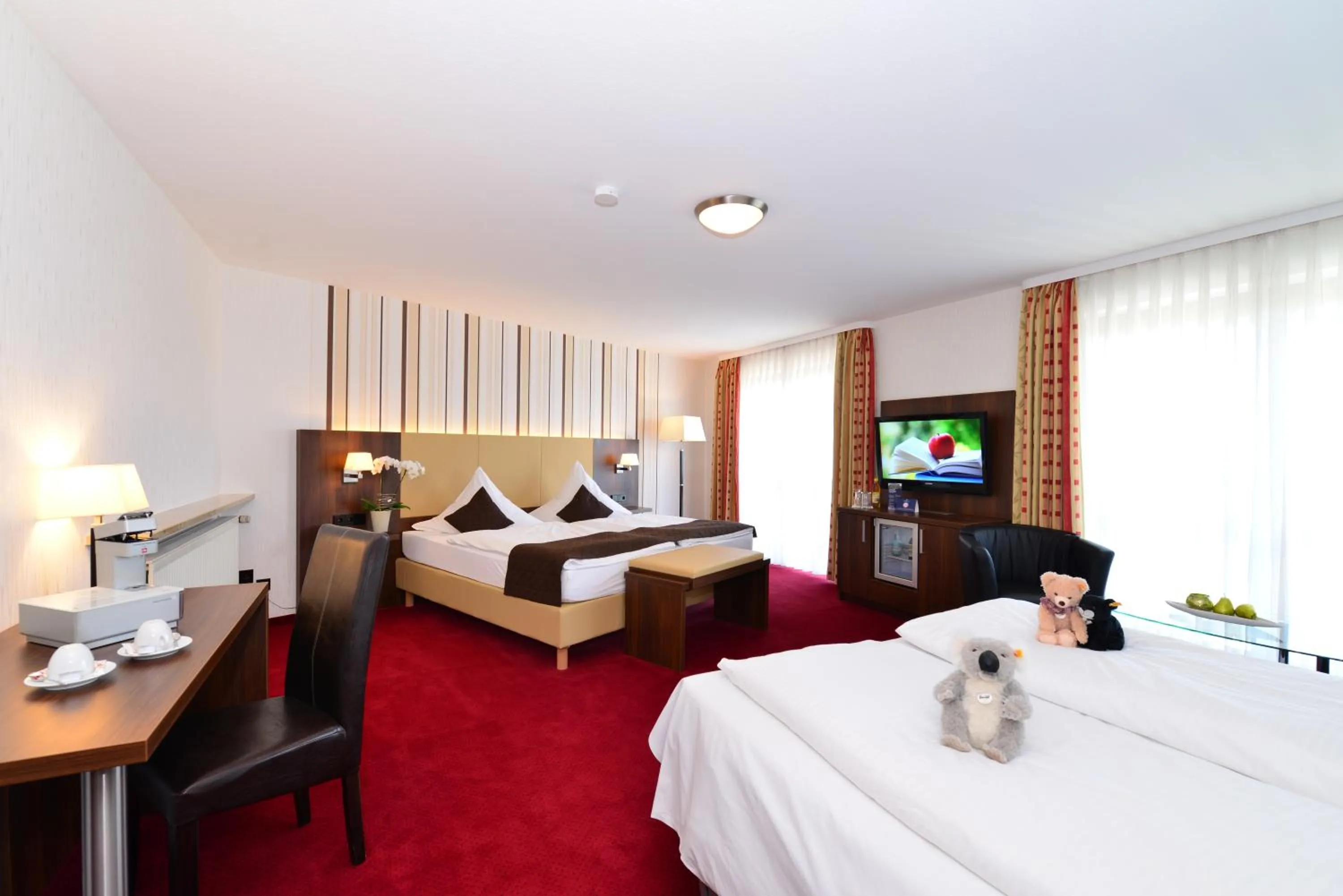 Bed in Lobinger-Parkhotel