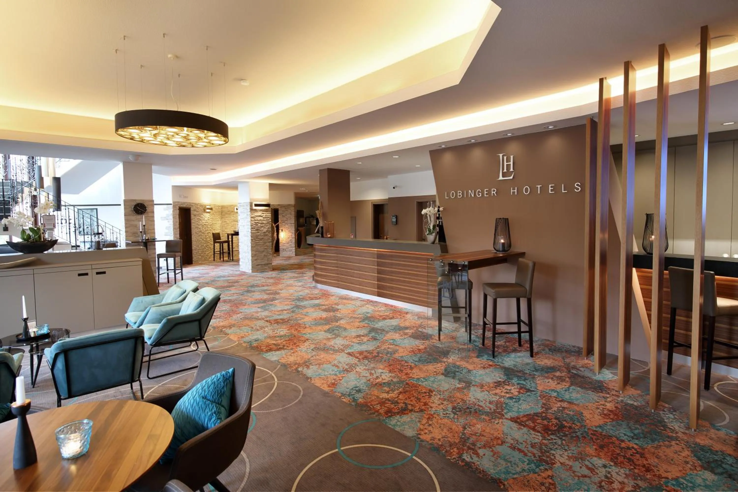 Lounge or bar in Lobinger-Parkhotel