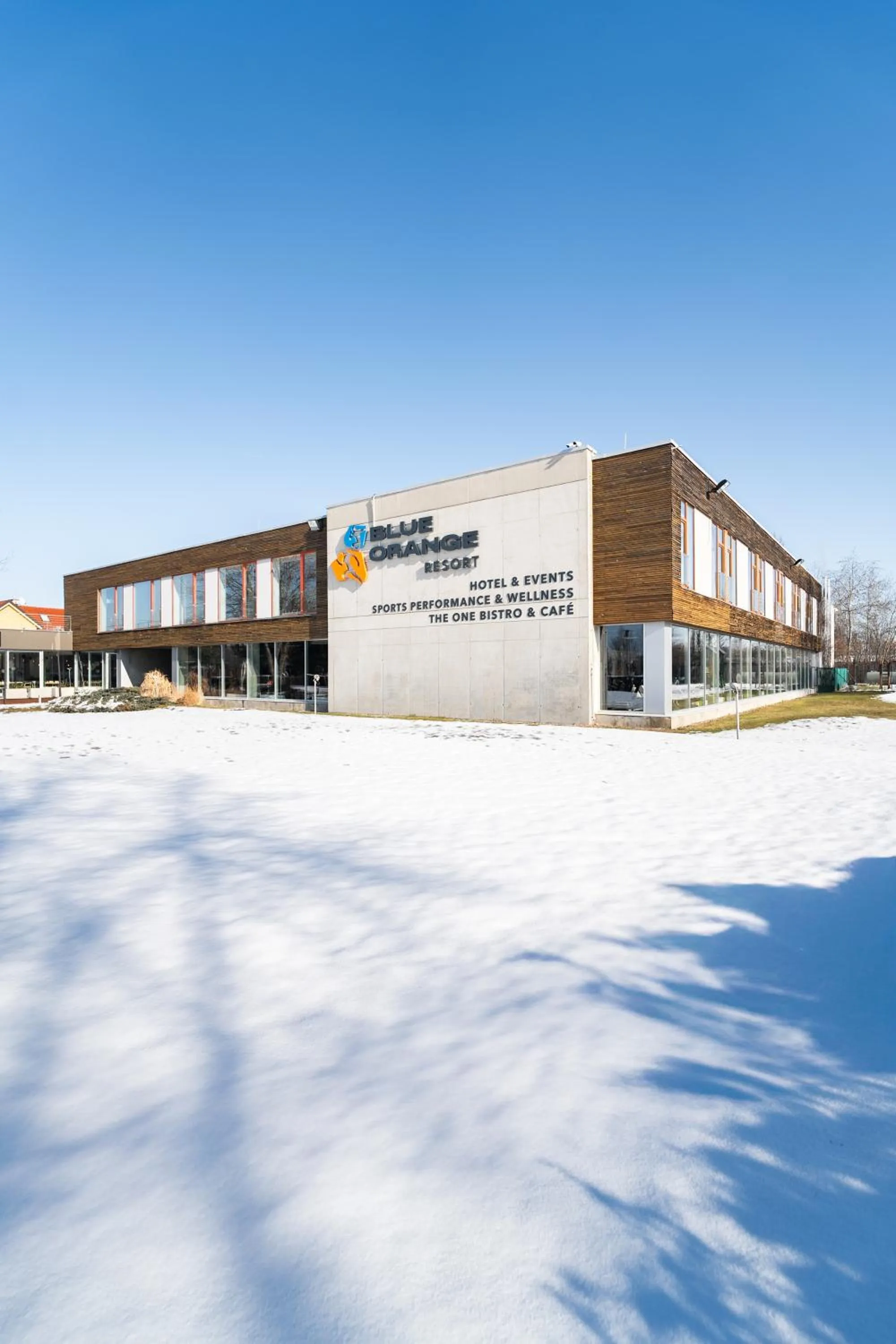 Property building in Blue Orange Resort