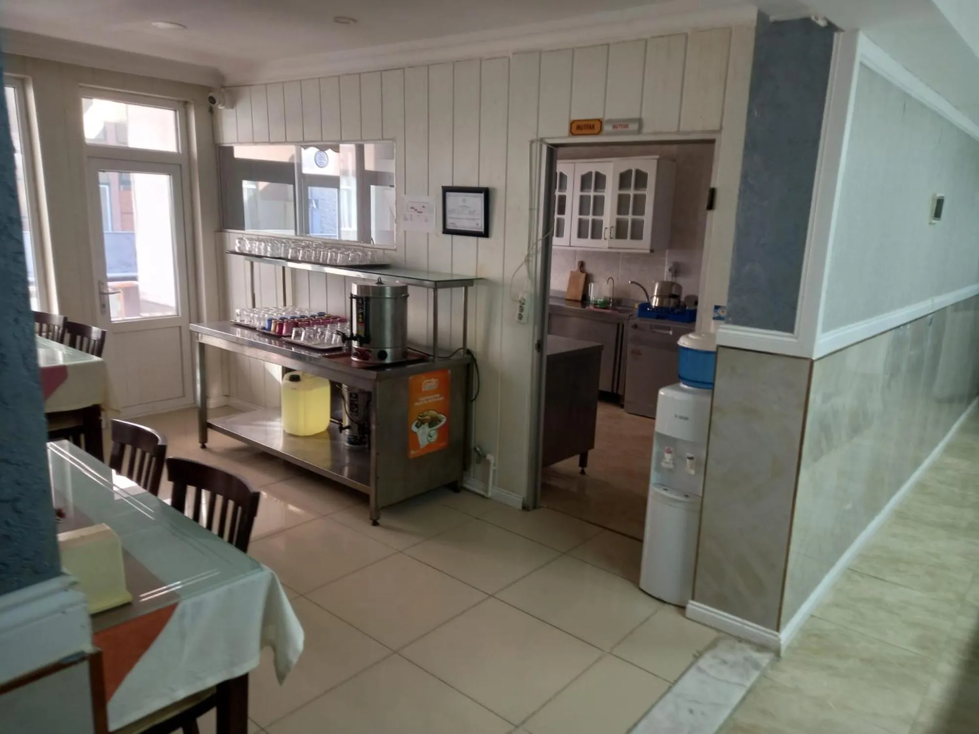 Kitchen or kitchenette in VİZYON RESORT HOTEL