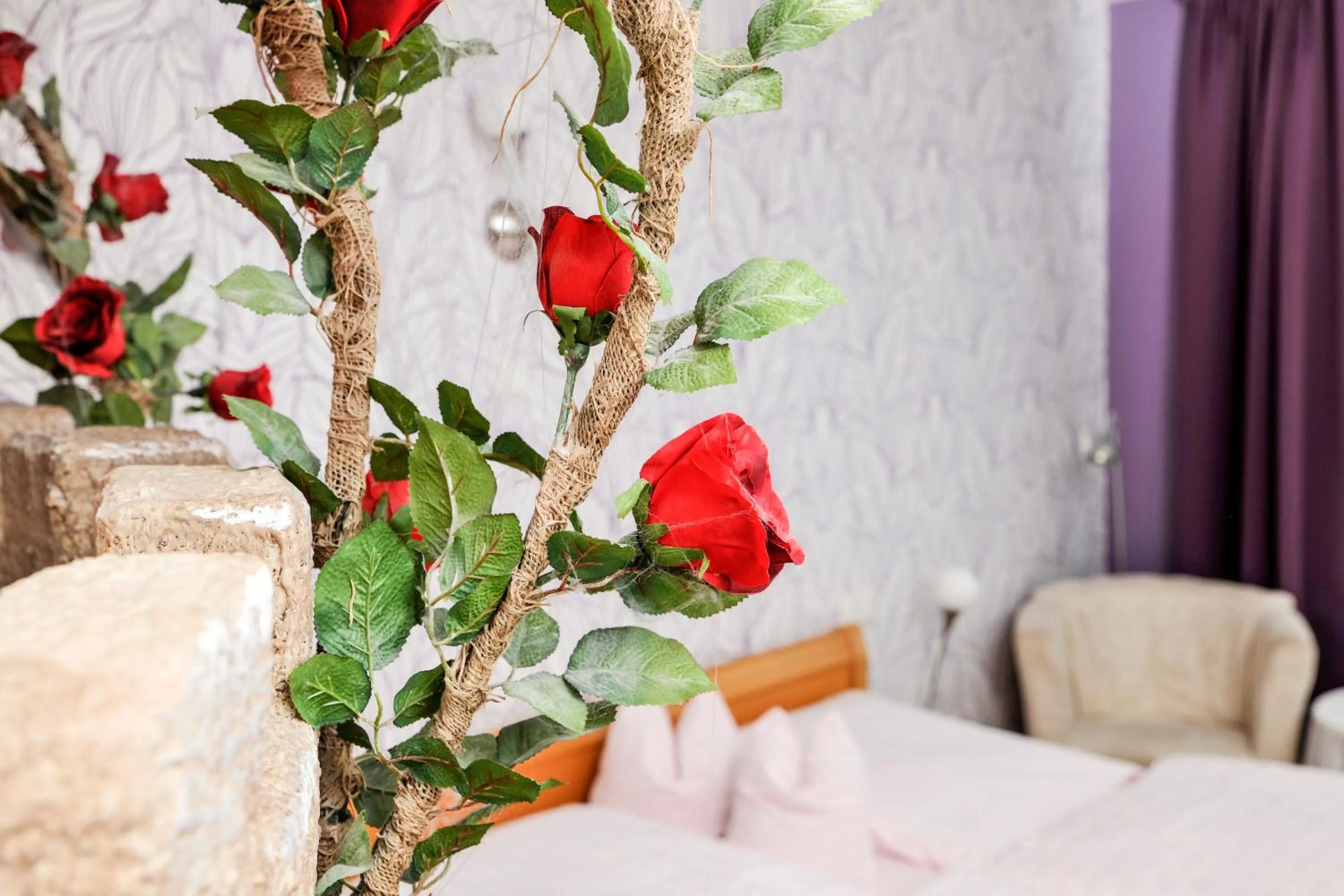 Decorative detail, Bed in Hotel Kleine Zauberwelt - Wo Märchen wahr werden