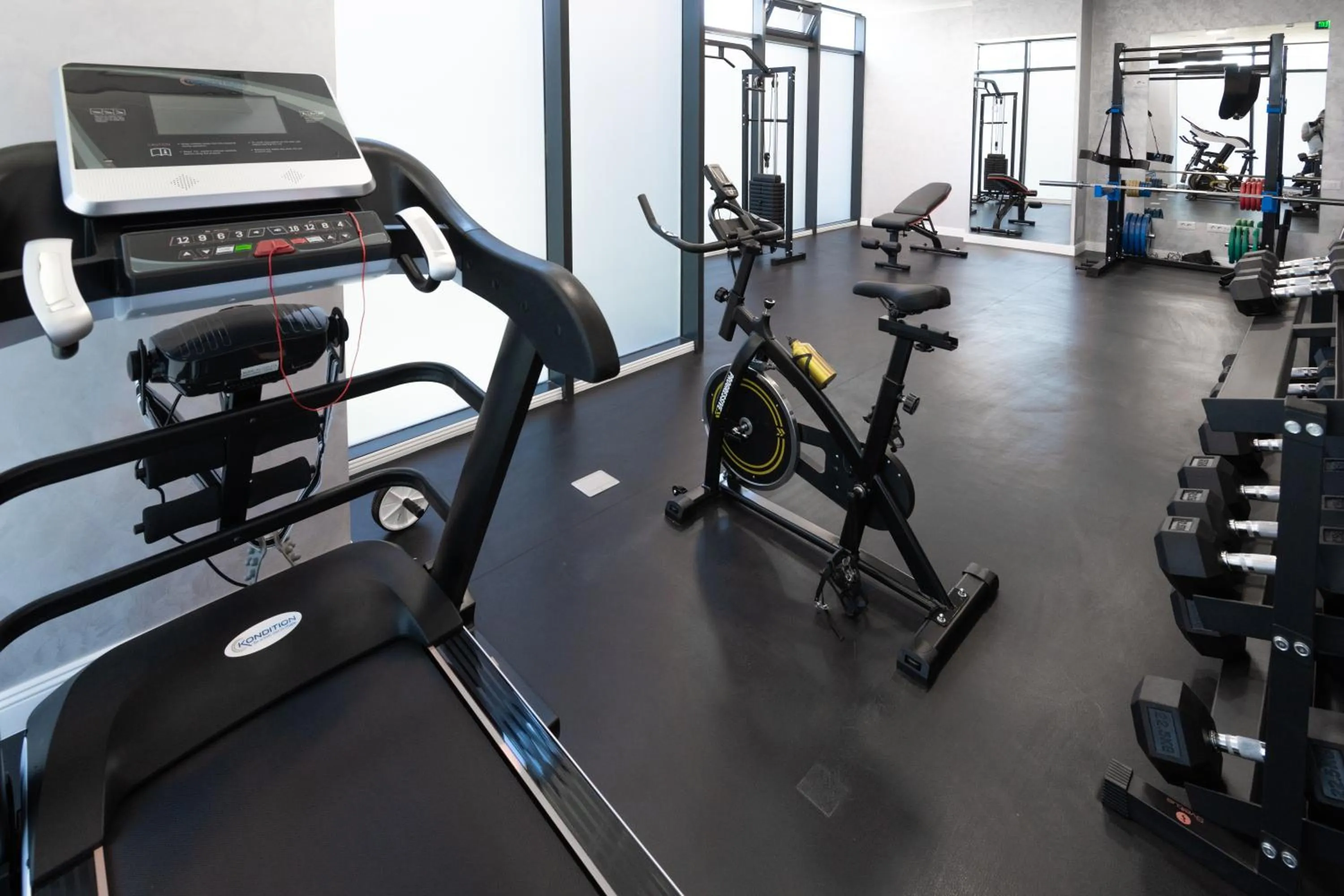 Fitness centre/facilities in Hotel Javu