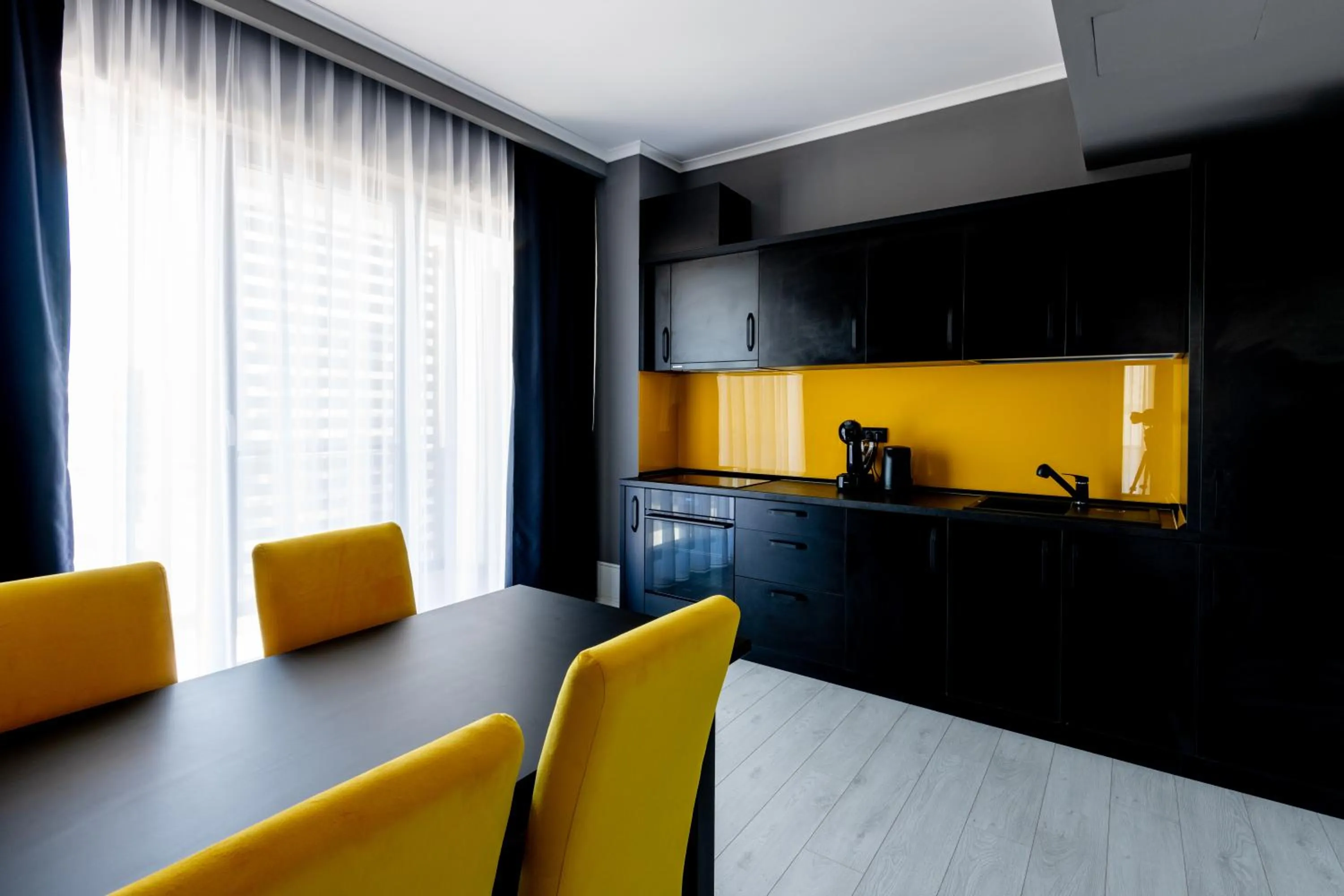 Kitchen or kitchenette in Hotel Javu