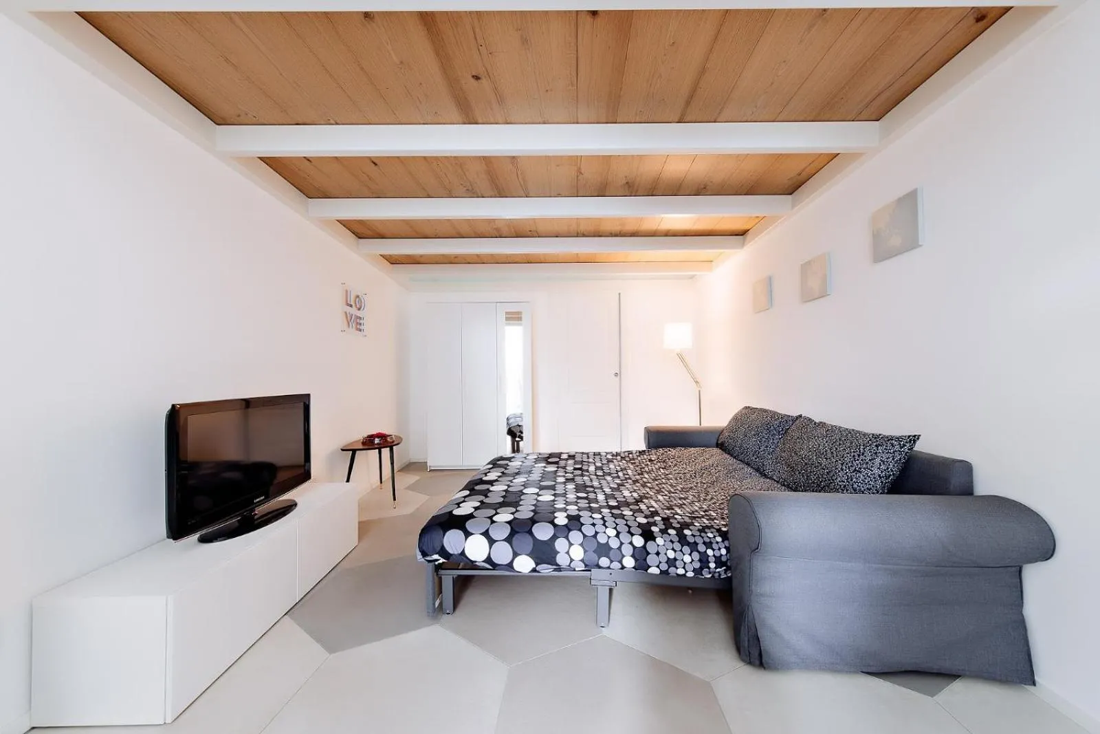 Bed in Luxury Loft Milano Castello