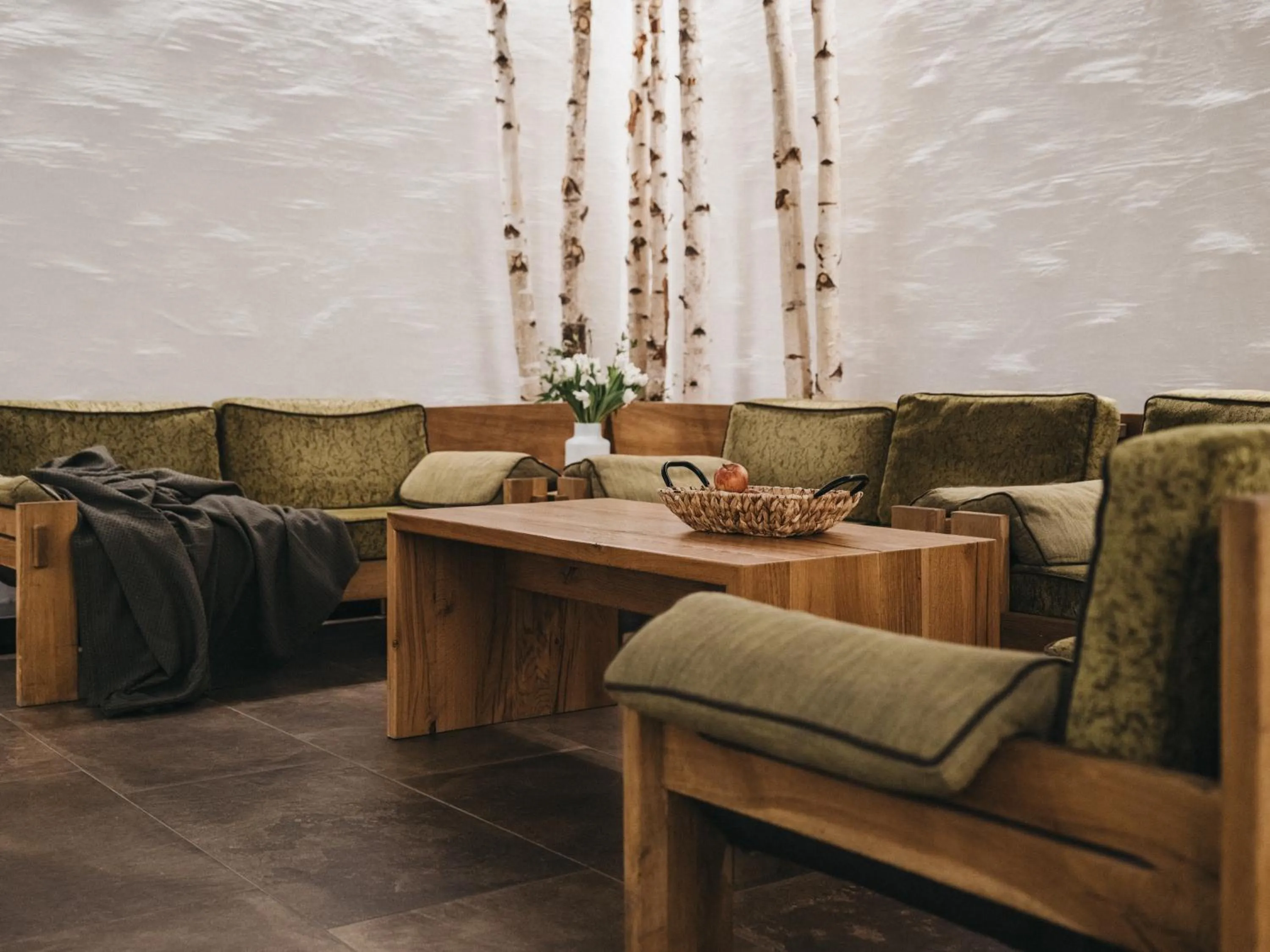 Seating area in Sporthotel Royer