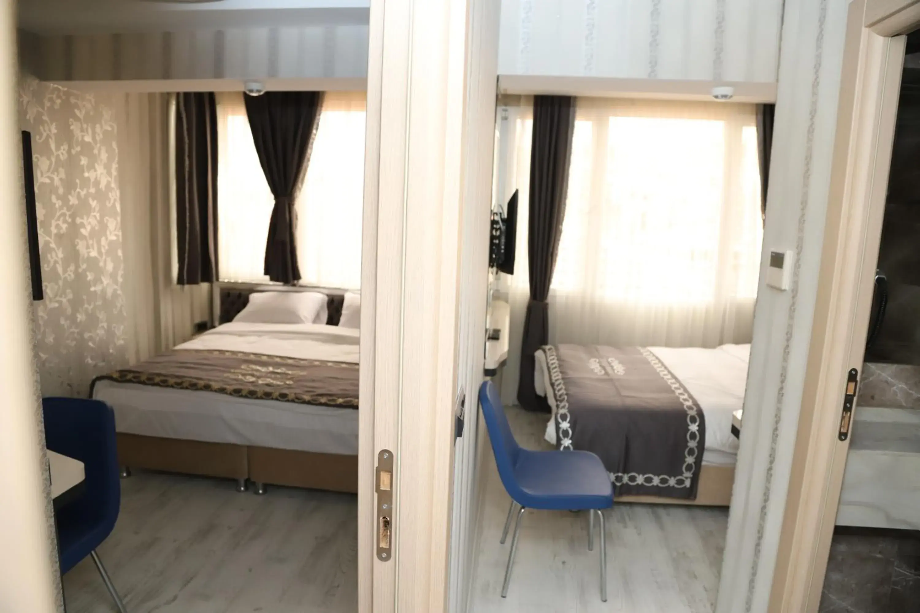 Bed in The Grand Tower Hotel Bed in The Grand Tower Hotel