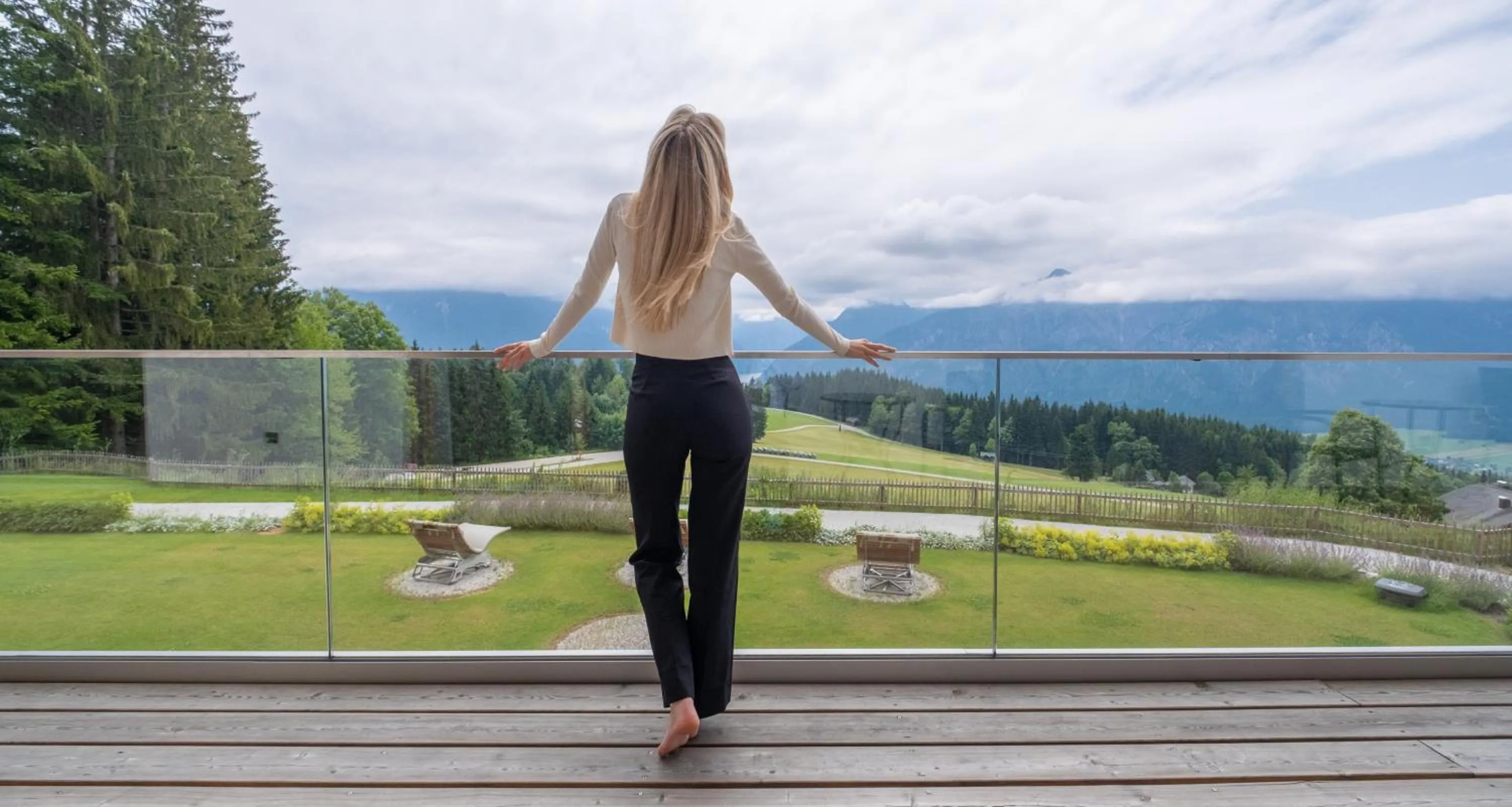 View (from property/room) in Lesehotel