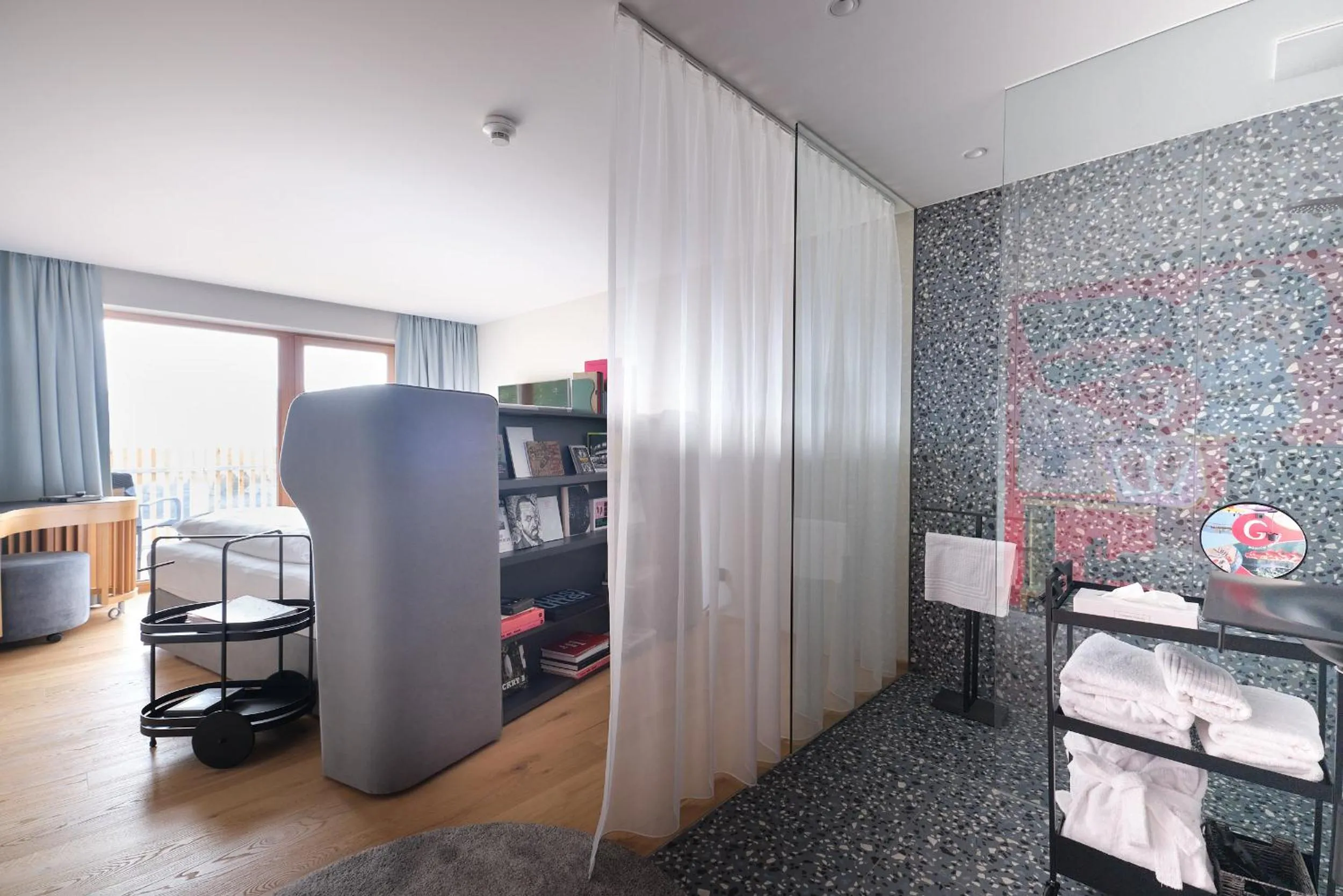 Bathroom in Lesehotel