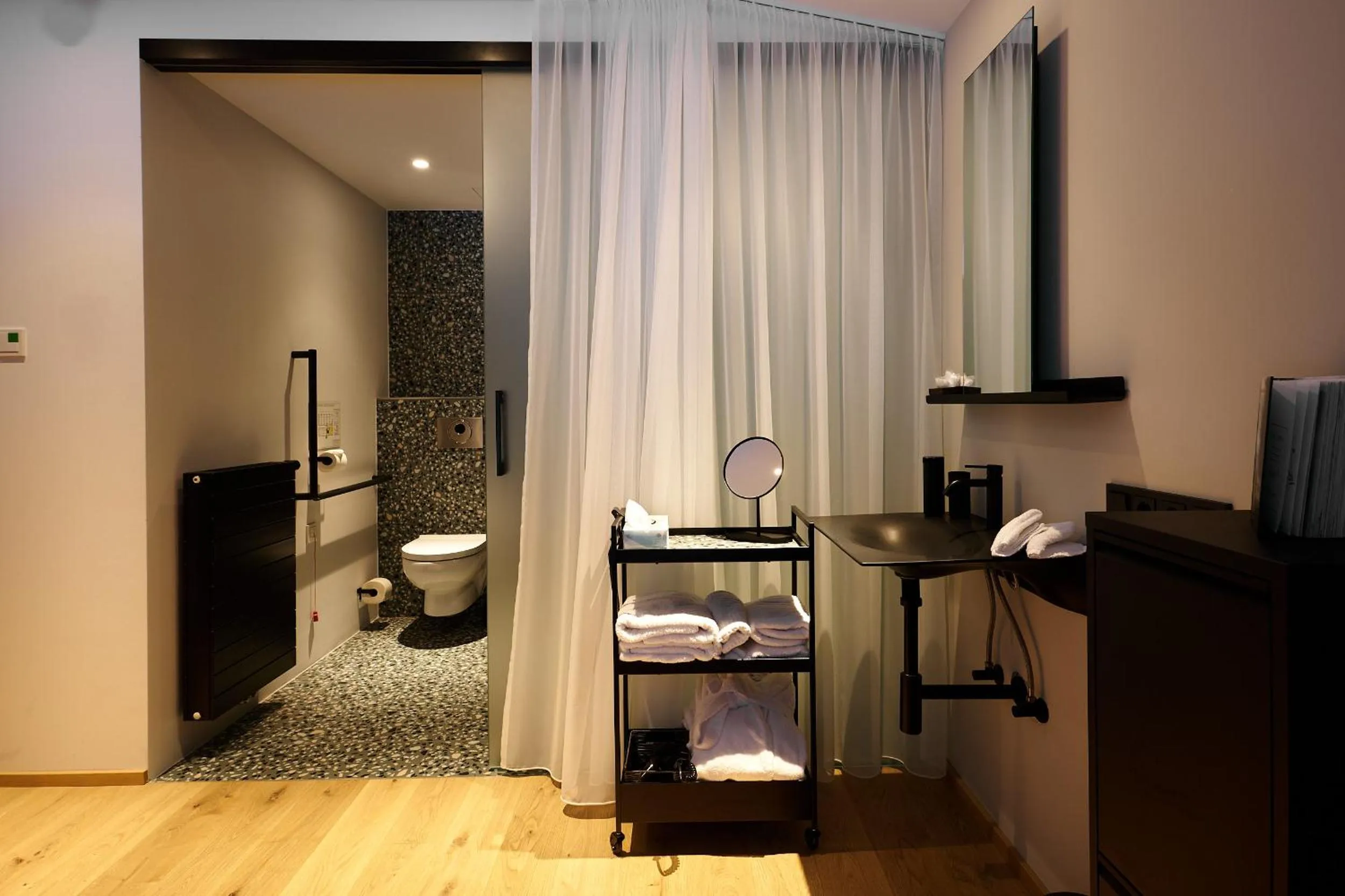 Bathroom in Lesehotel