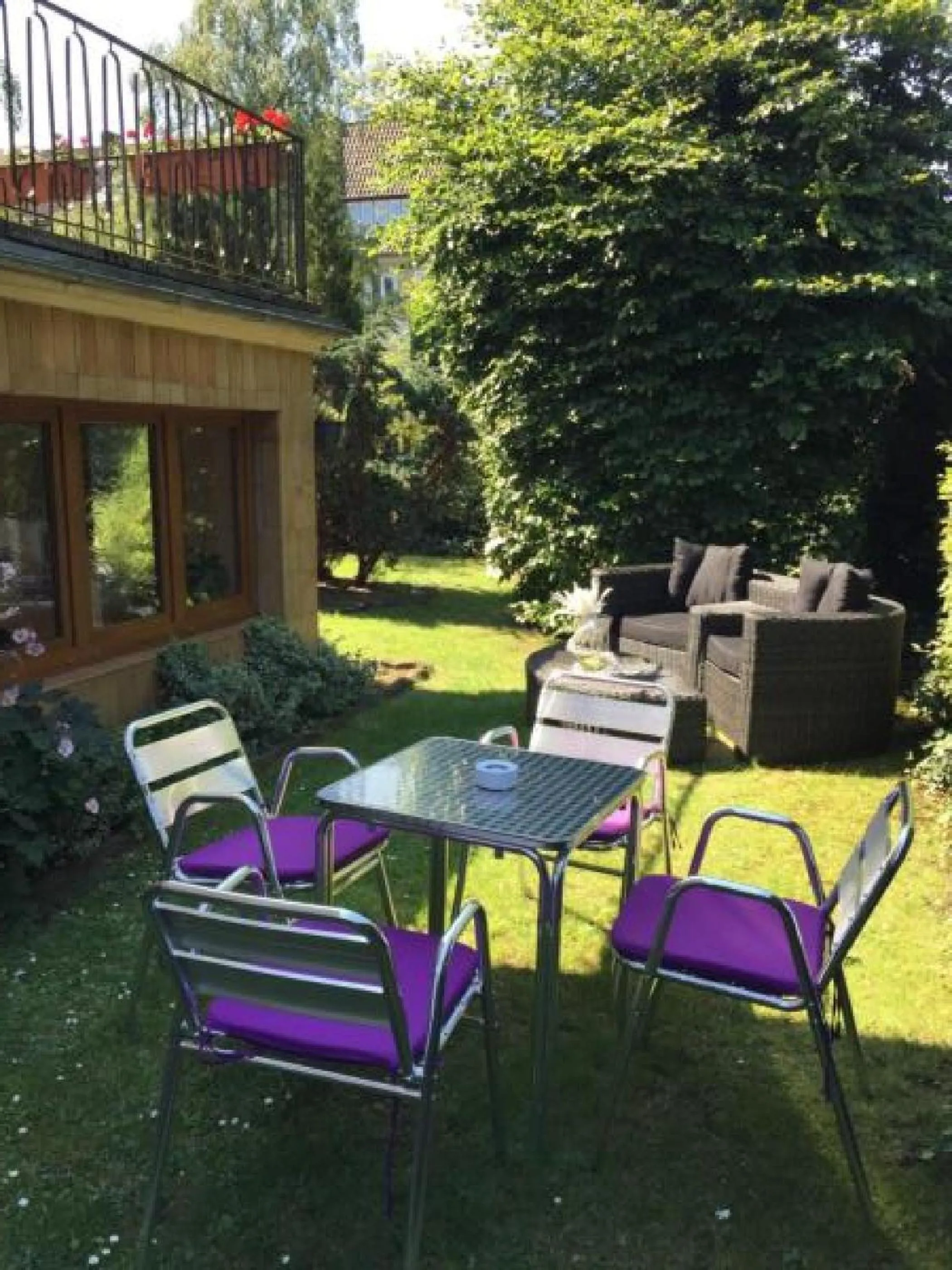 Garden in Hotel Elisabetha Garni