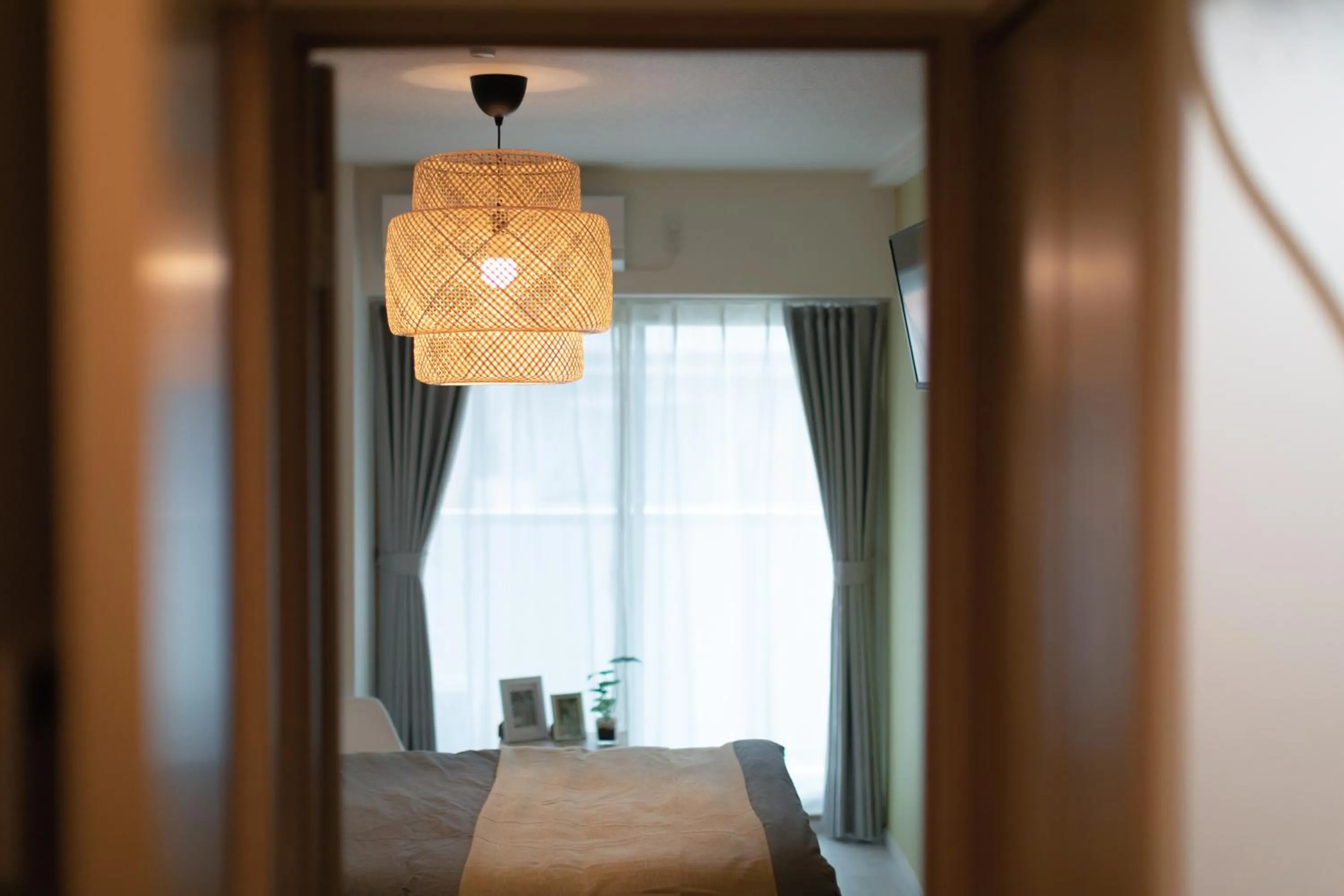 Bed in OSAKA SUNSHINE TOWER82