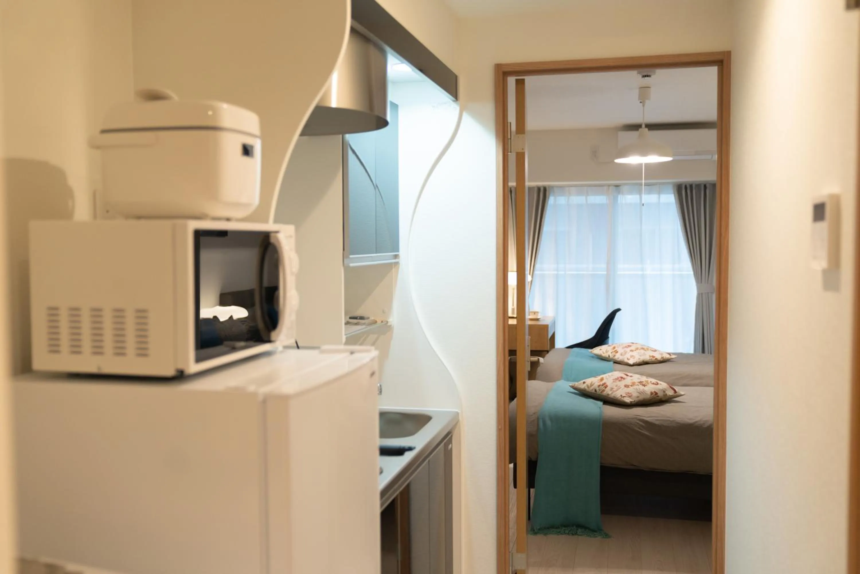 Bed in OSAKA SUNSHINE TOWER51 l