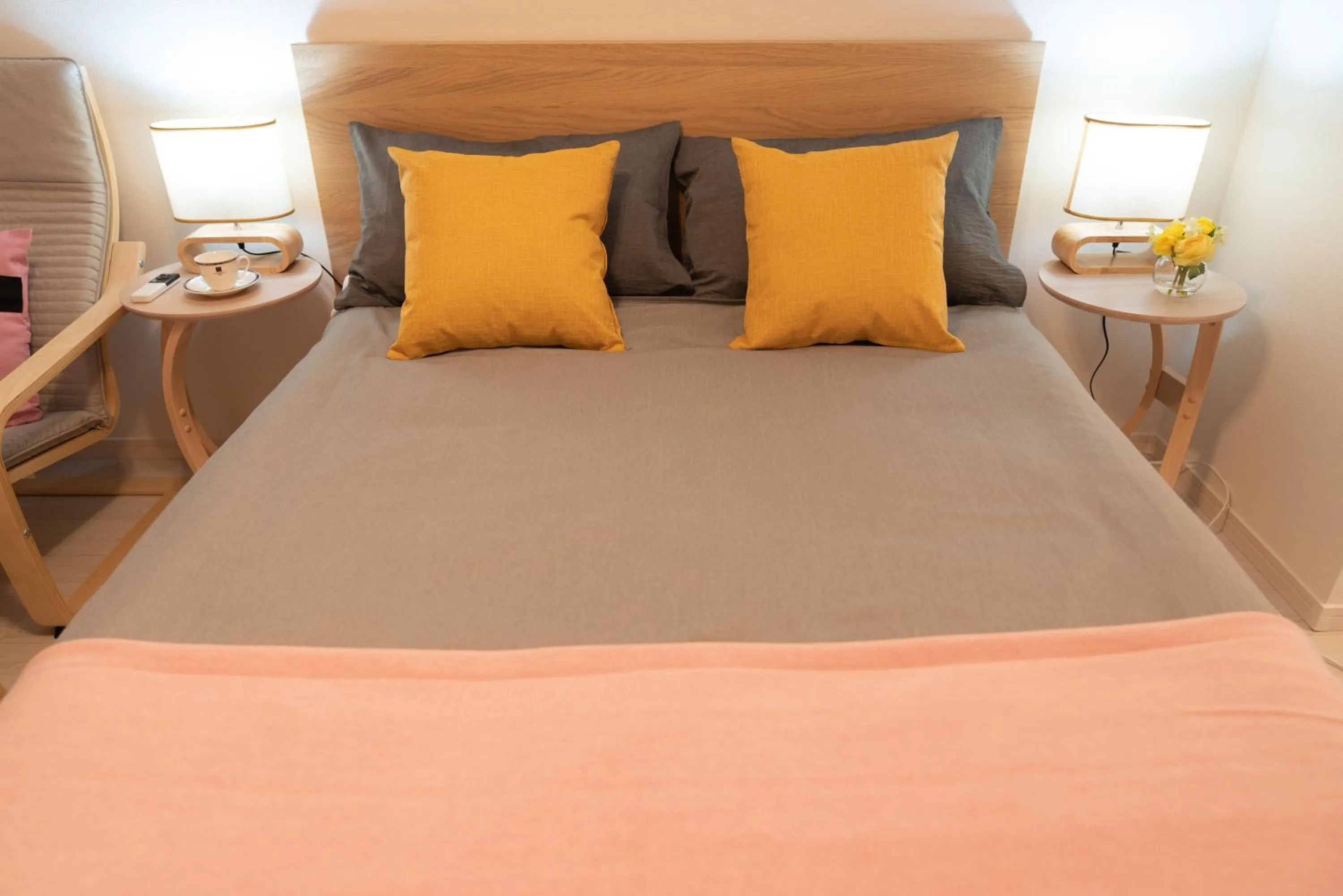 Bed in OSAKA SUNSHINE TOWER52 l