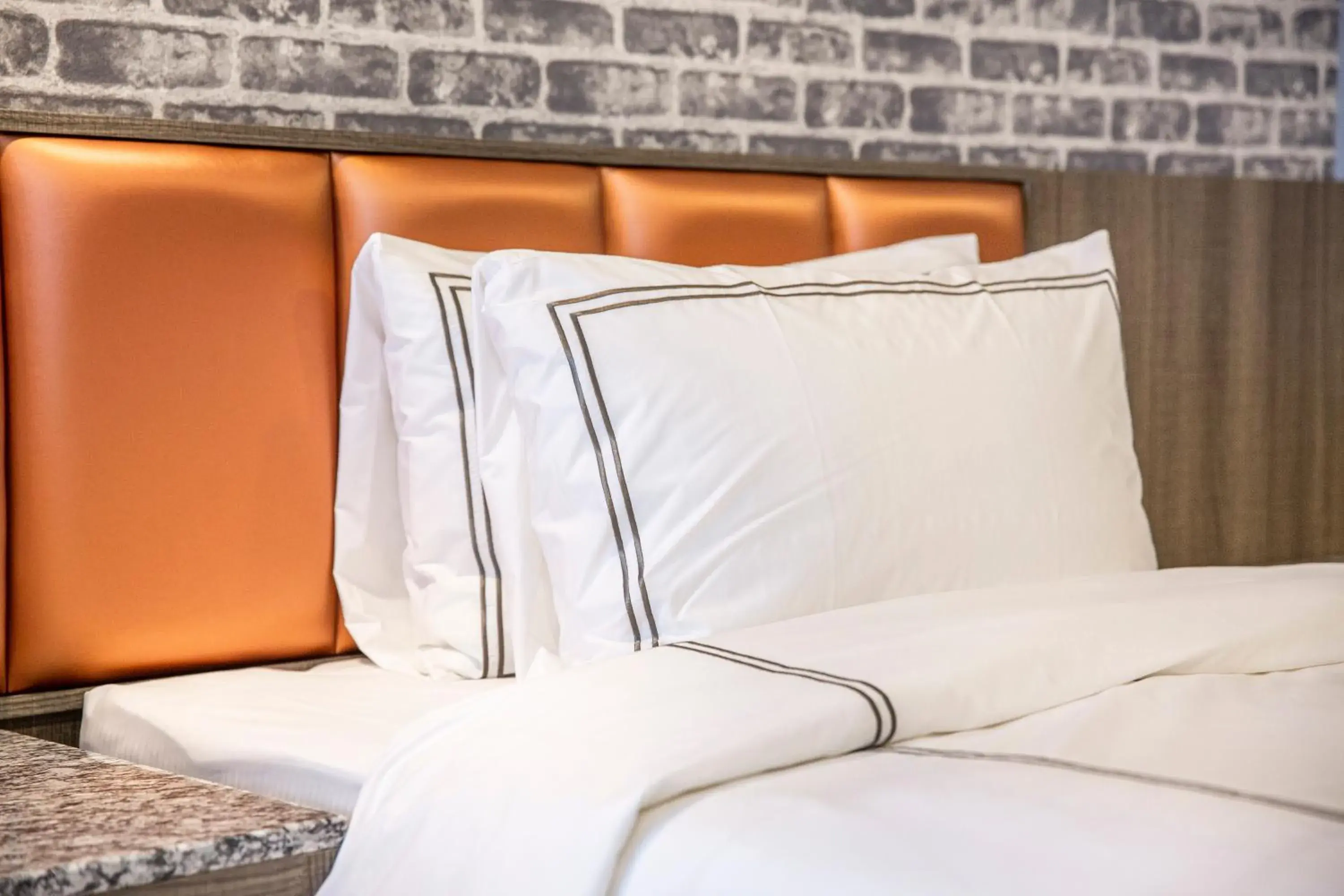 Bed in San Chiao Hotel Bed in San Chiao Hotel