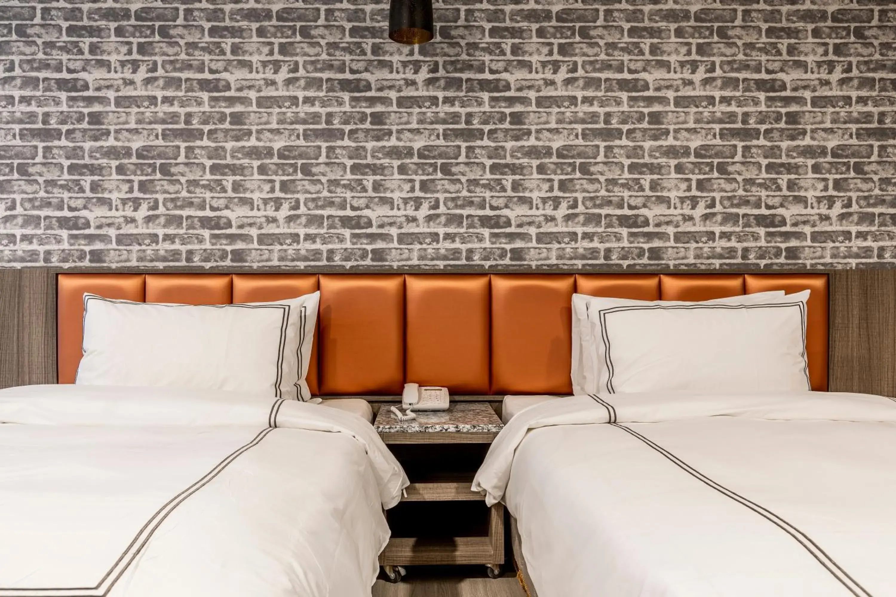 Bed in San Chiao Hotel Bed in San Chiao Hotel