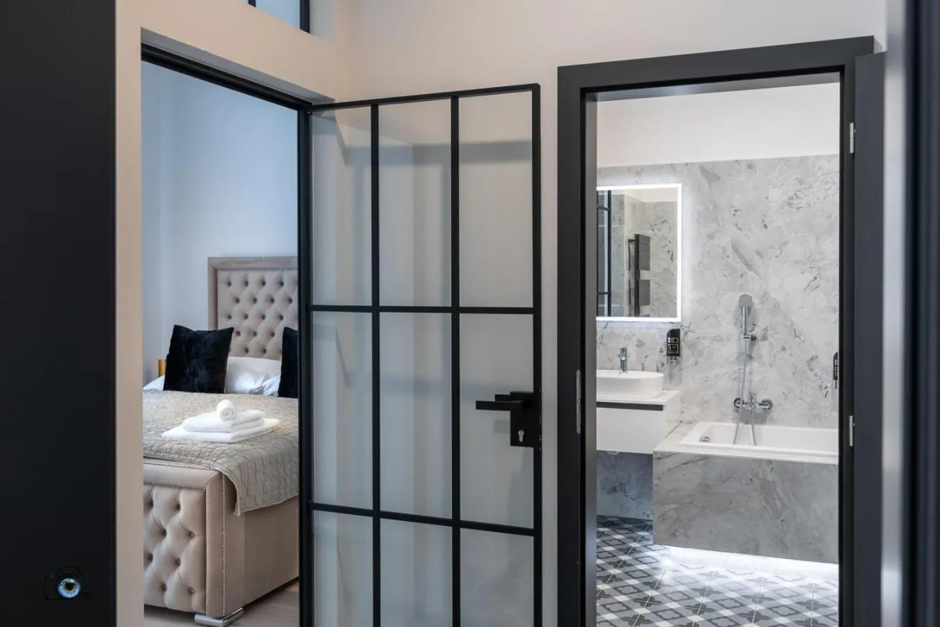 Bed in Sting Old Town Ostrava