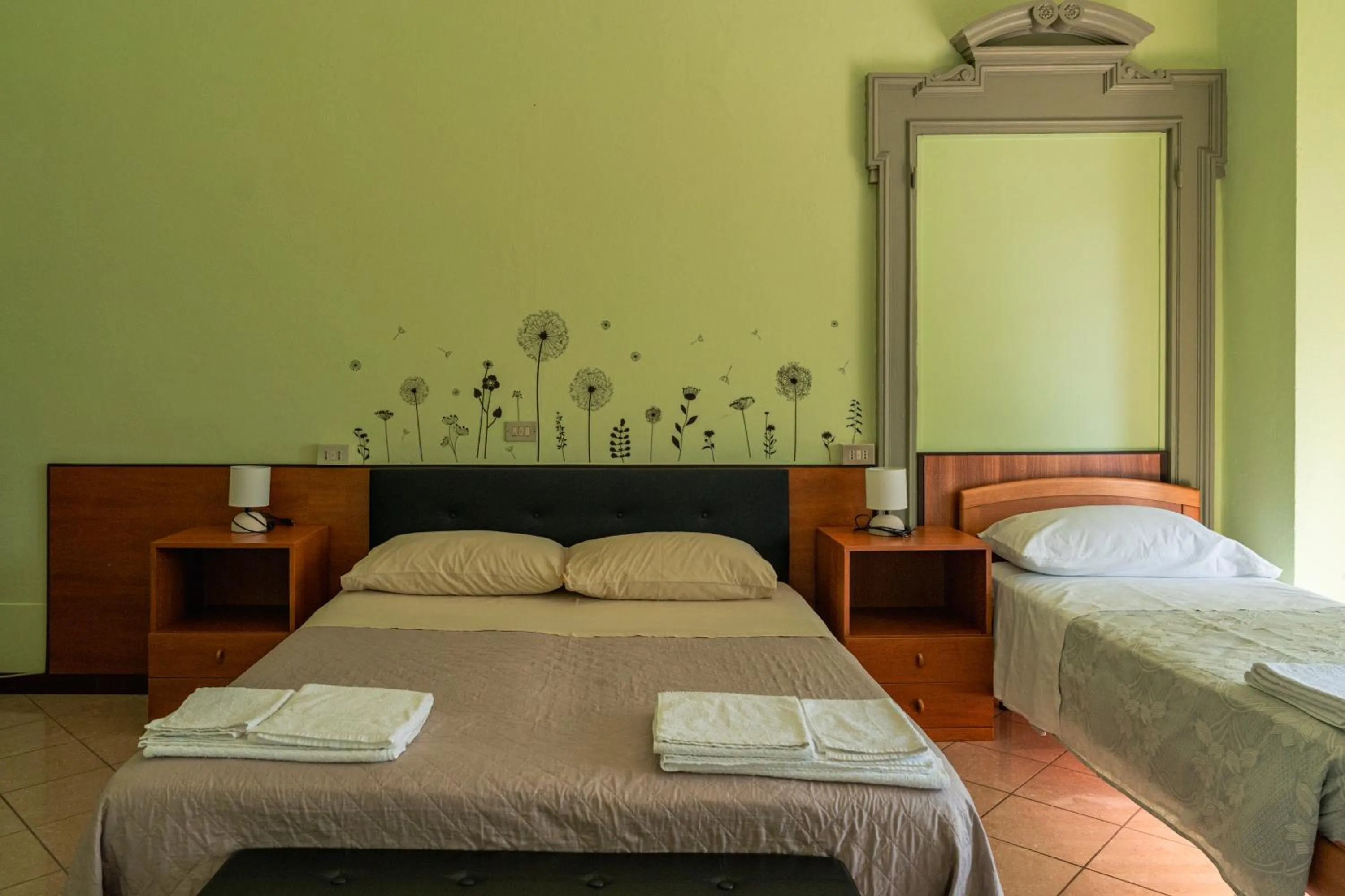 Bed in Villa San Giuseppe