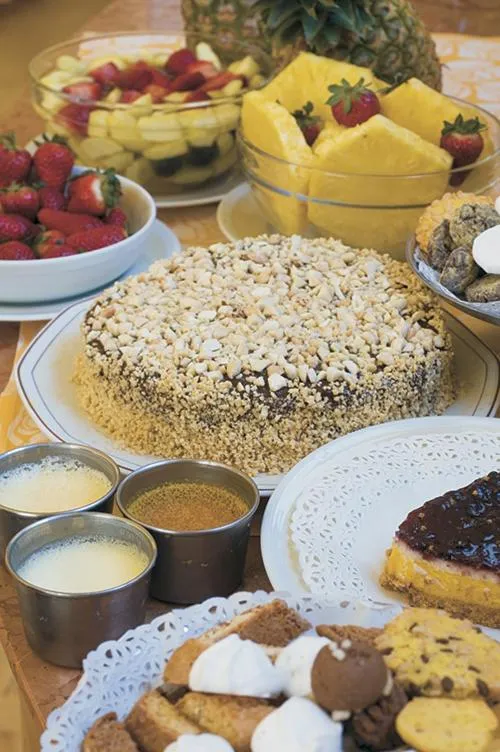 Food and drinks in Hotel Persico's