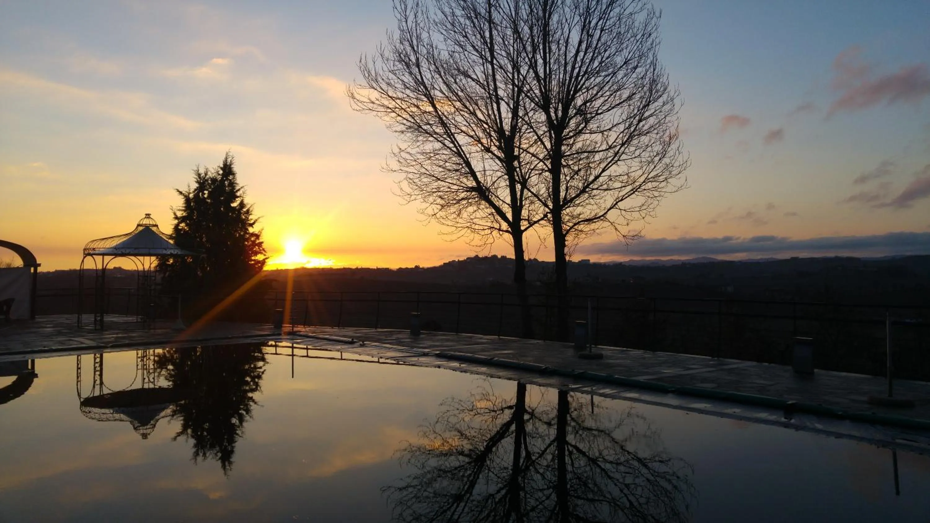 Pool view in Locanda del Boscogrande