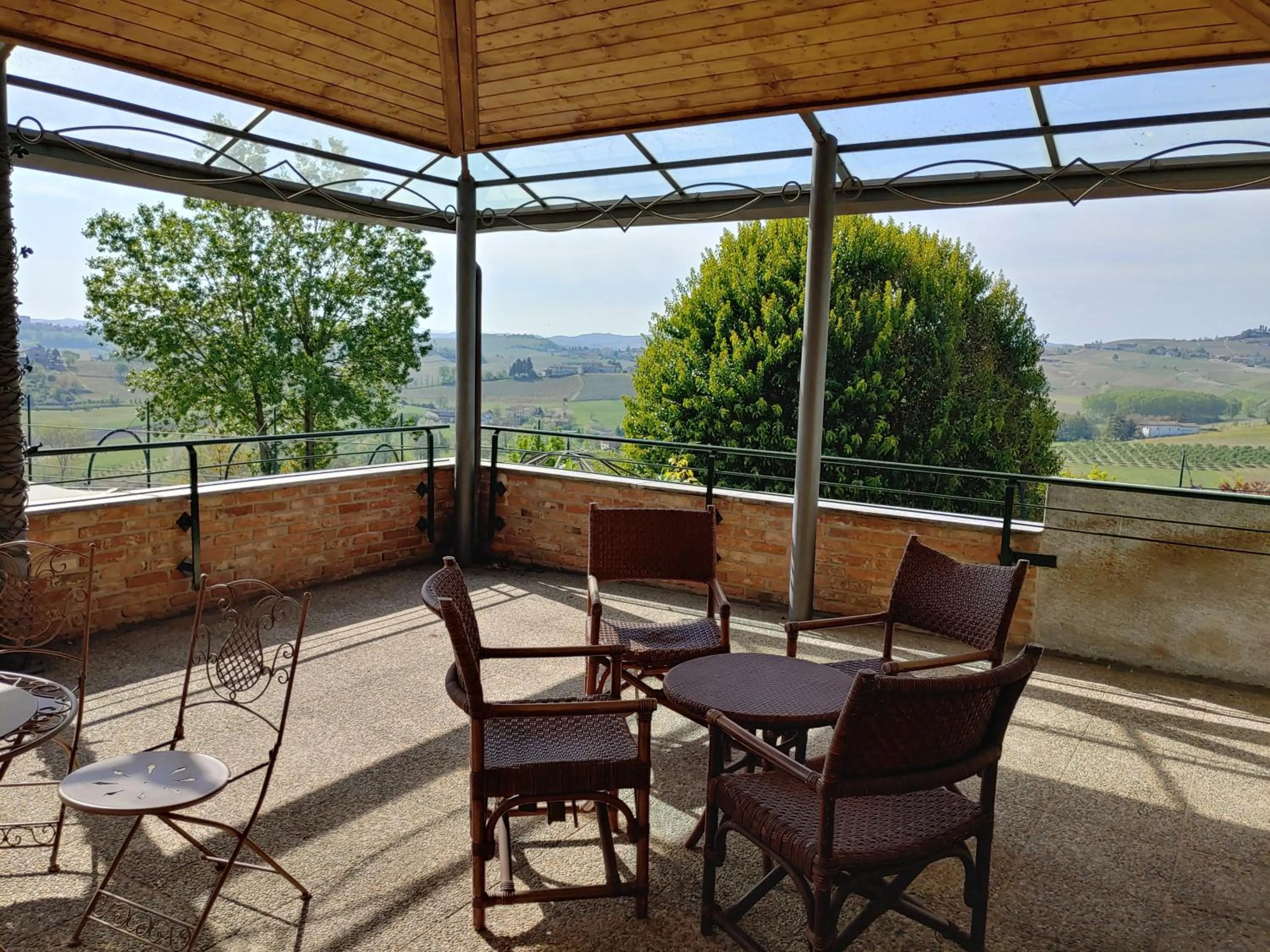 Balcony/Terrace in Locanda del Boscogrande