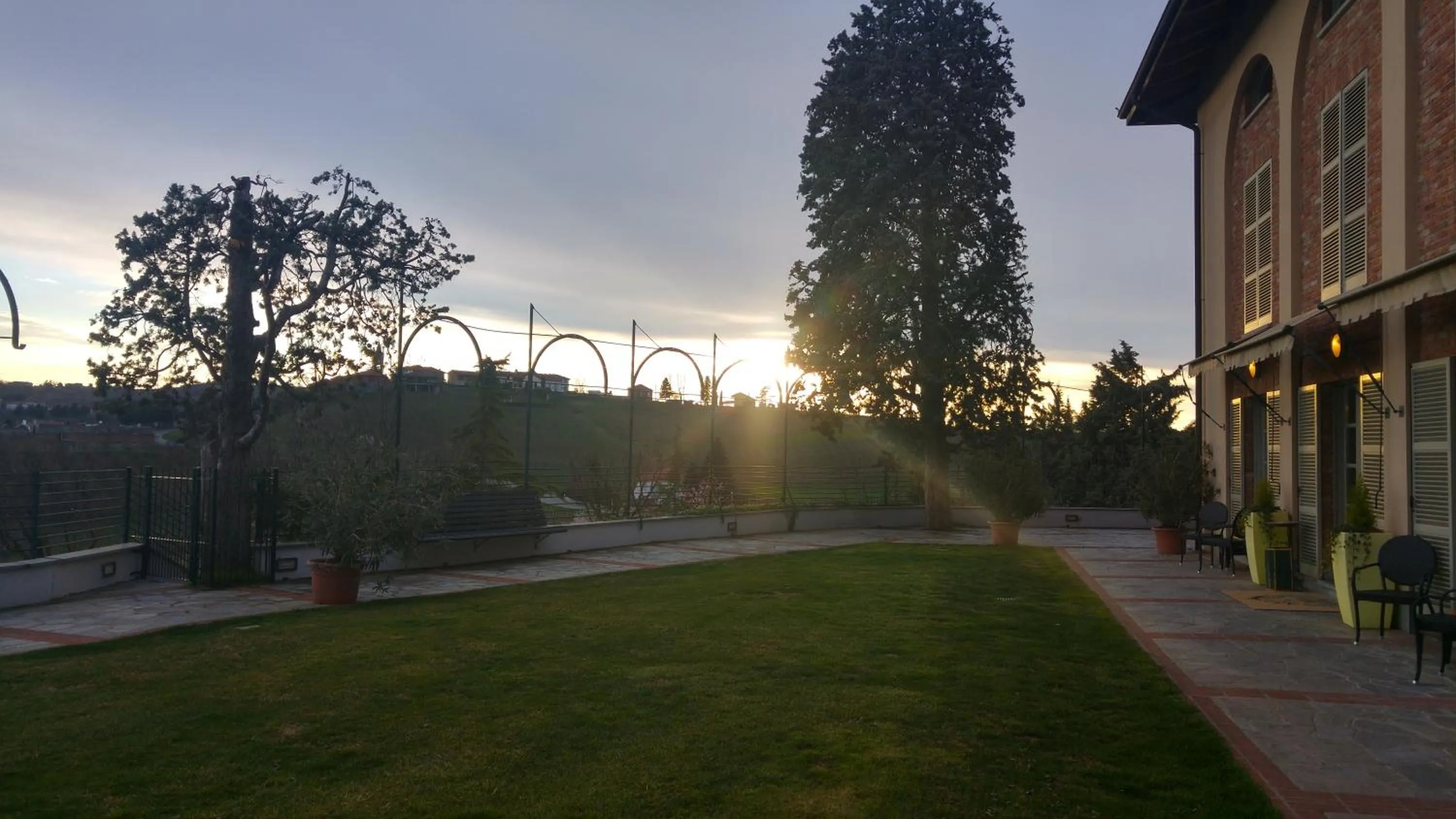 Garden view in Locanda del Boscogrande