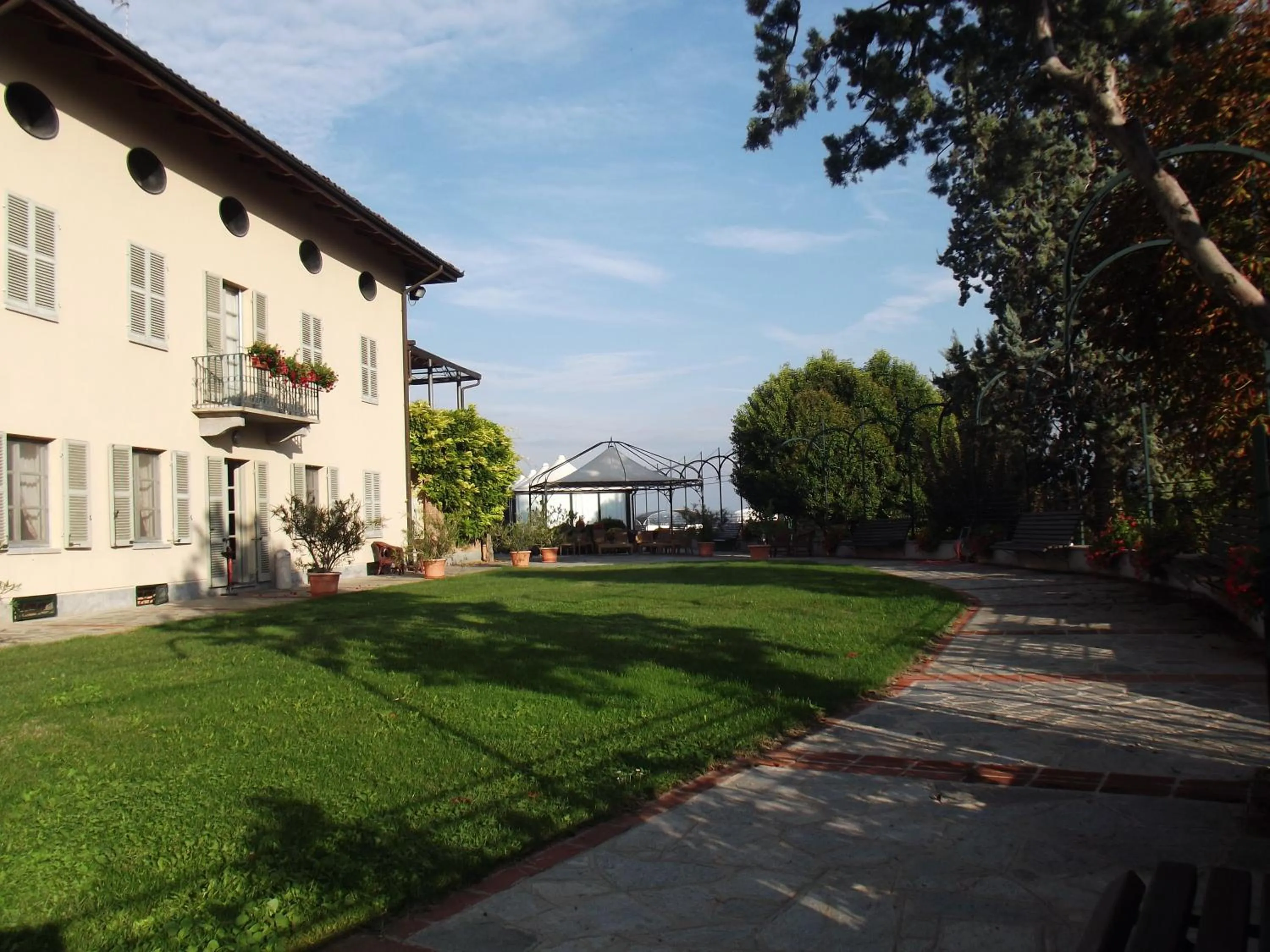 Garden view in Locanda del Boscogrande