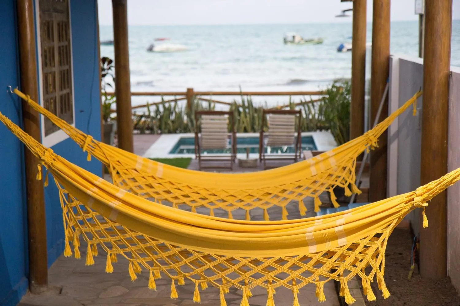 Balcony/Terrace in Pousada Ecohar Yoga