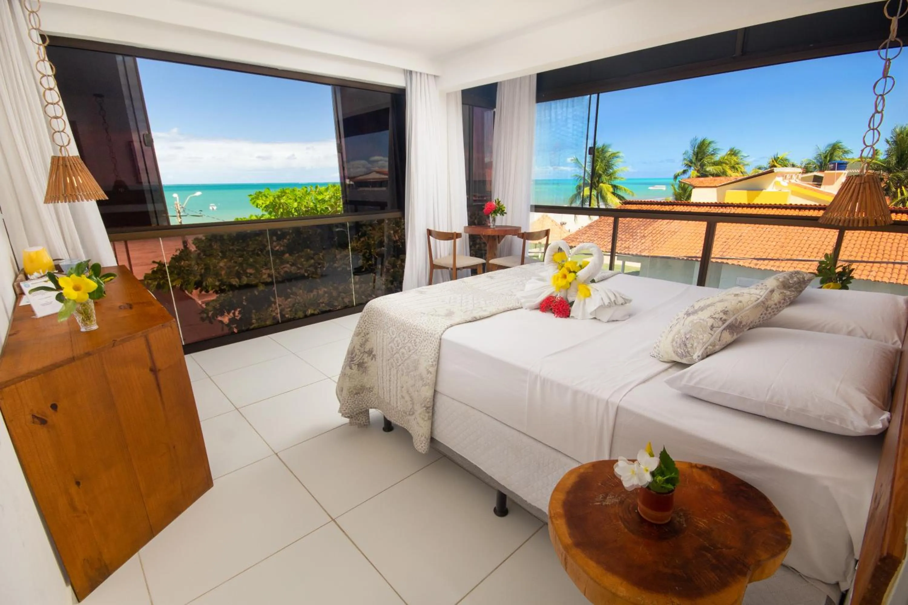 Bedroom, Bed in Pousada Ecohar Yoga