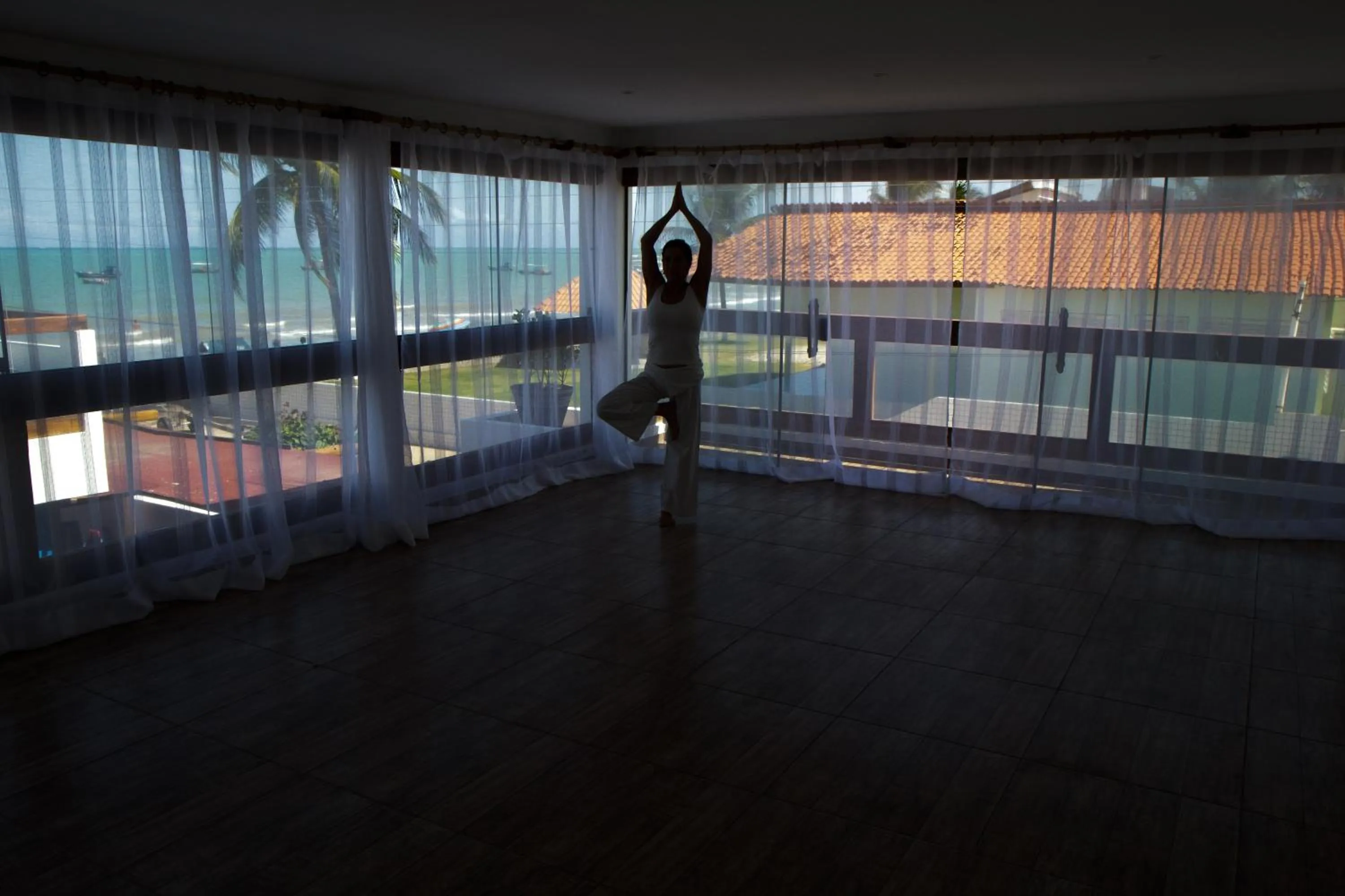 Fitness centre/facilities in Pousada Ecohar Yoga