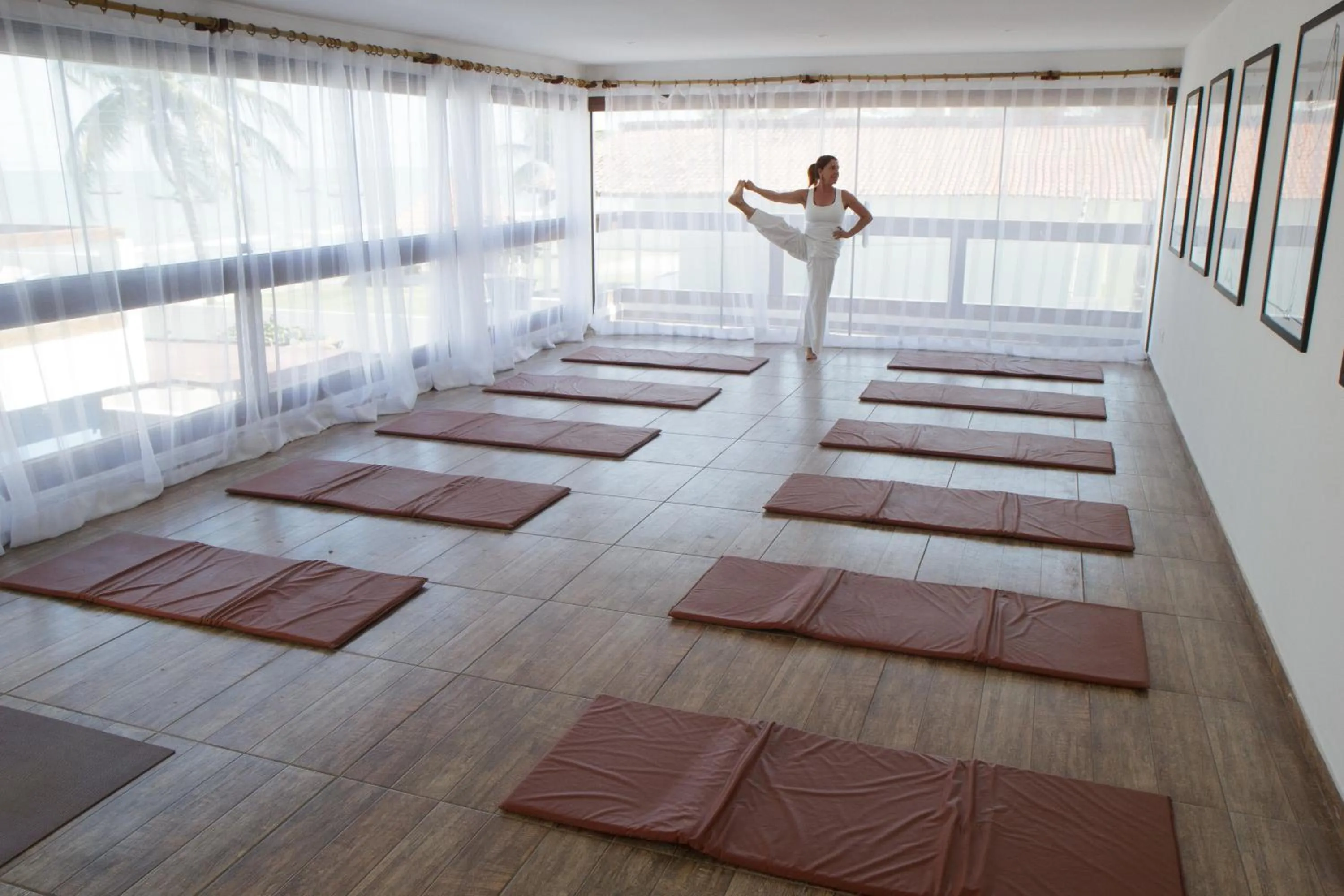 Fitness centre/facilities in Pousada Ecohar Yoga