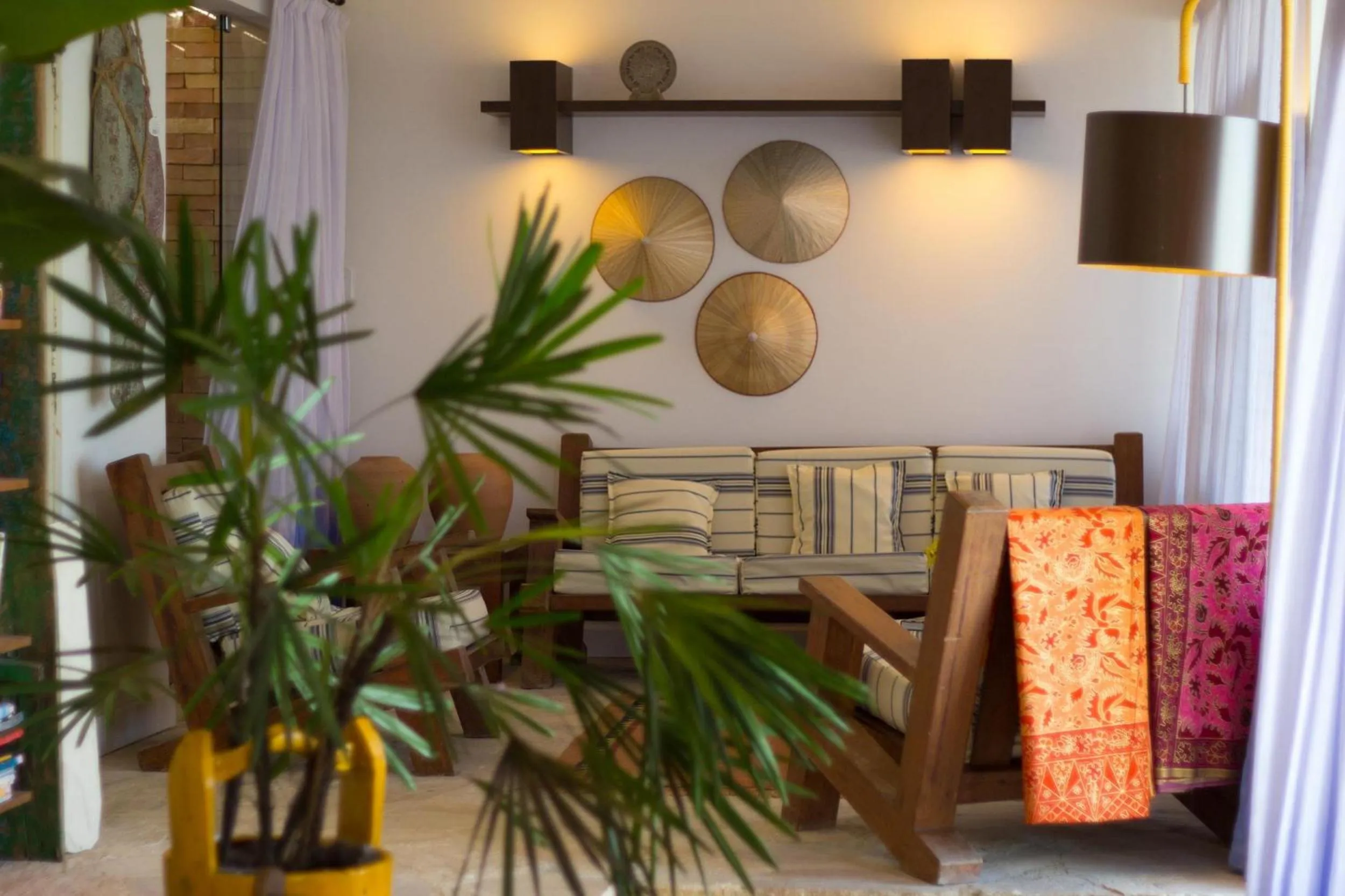 Library in Pousada Ecohar Yoga