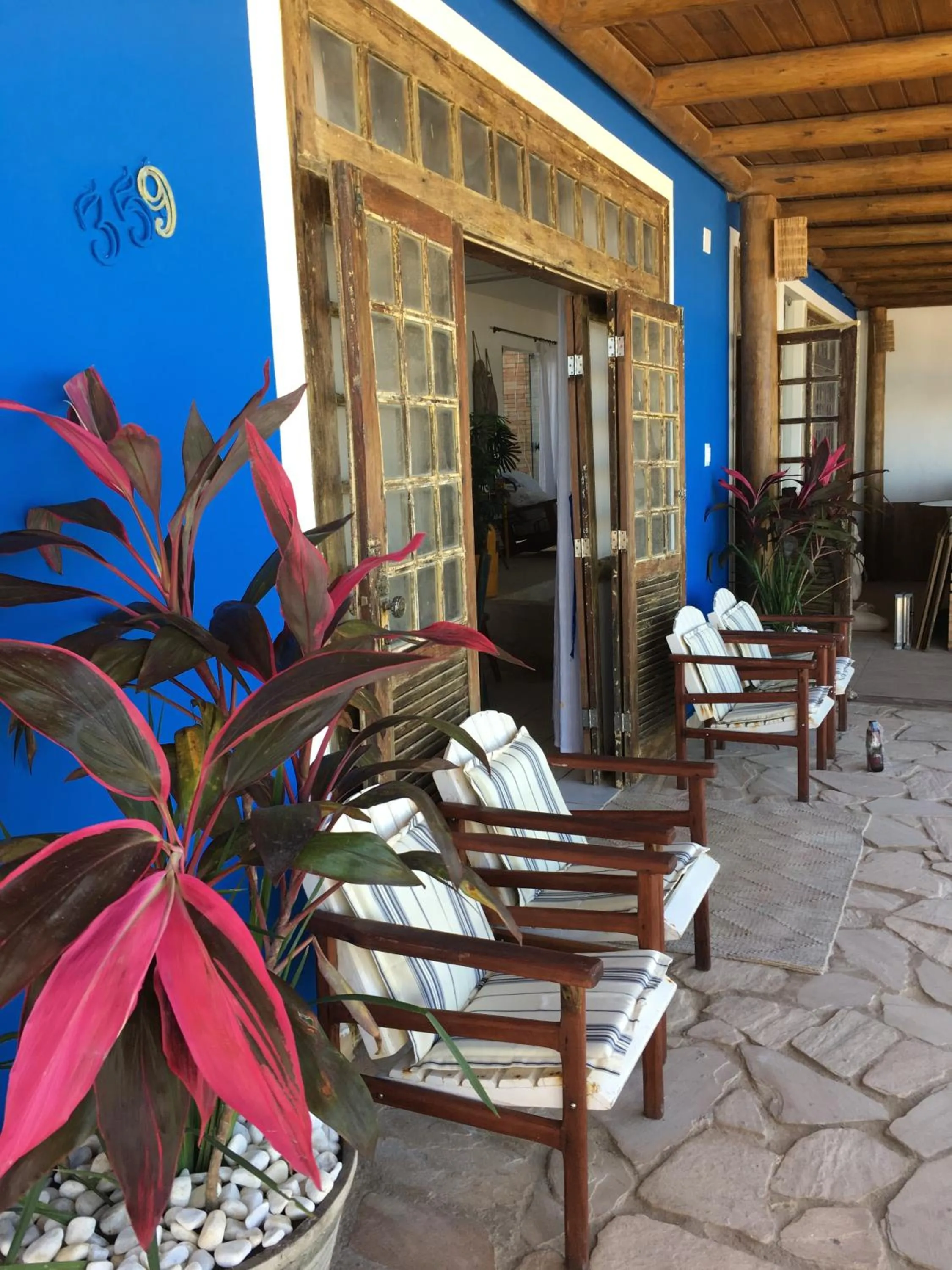 Balcony/Terrace in Pousada Ecohar Yoga