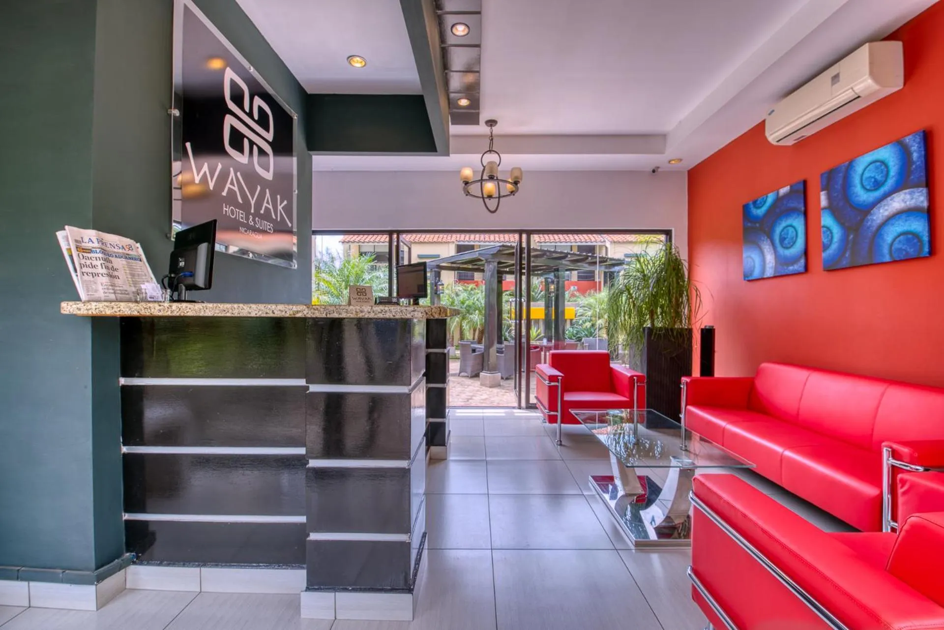 Lobby or reception in Wayak Hotel