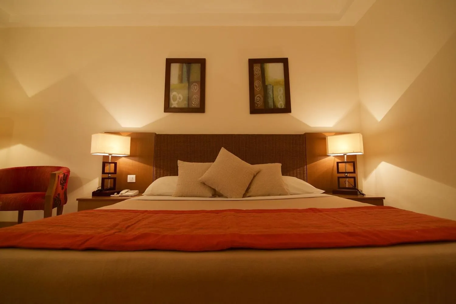 Bed in Hala Hotel & Aqua Park