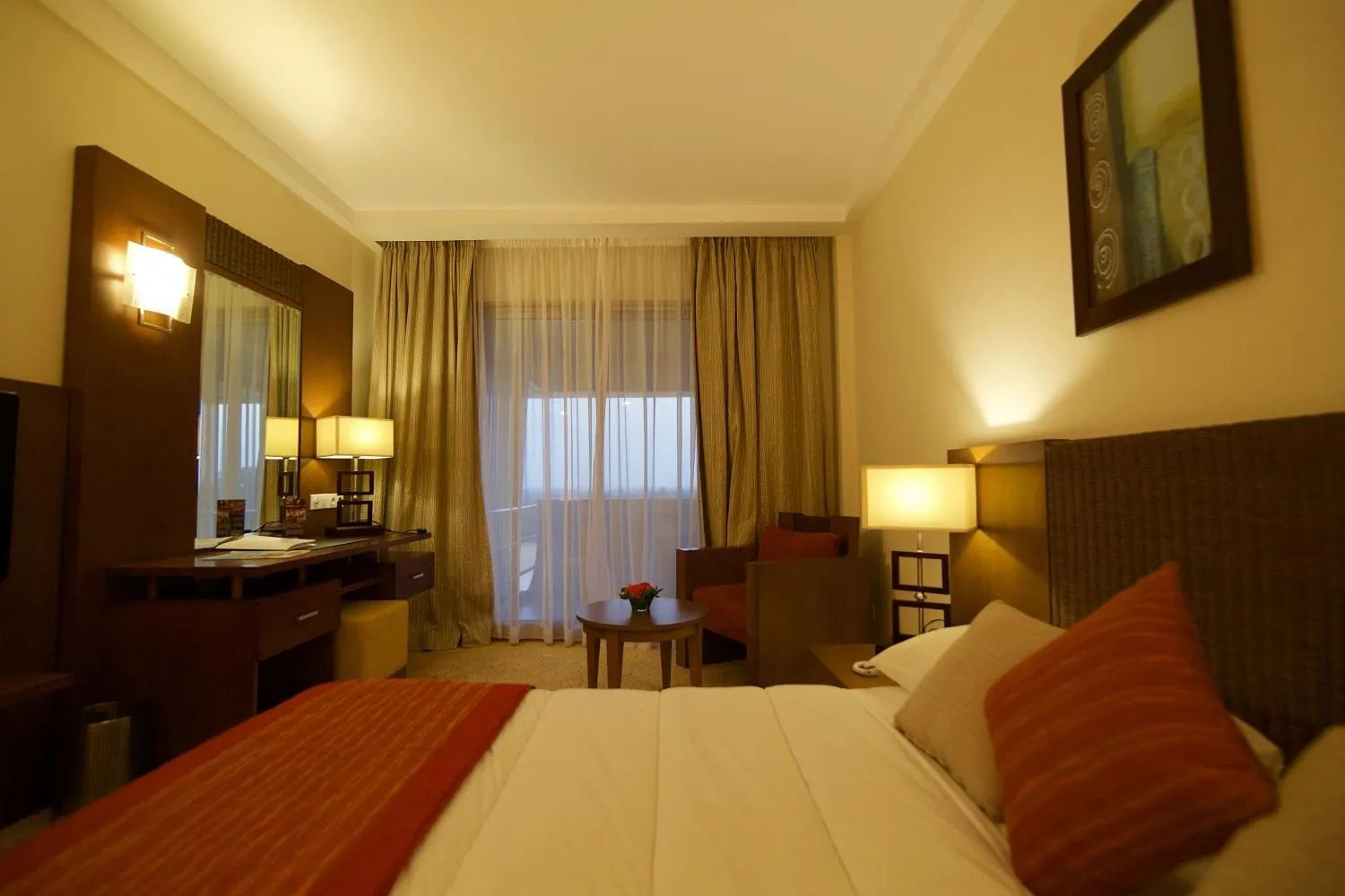 Bed in Hala Hotel & Aqua Park