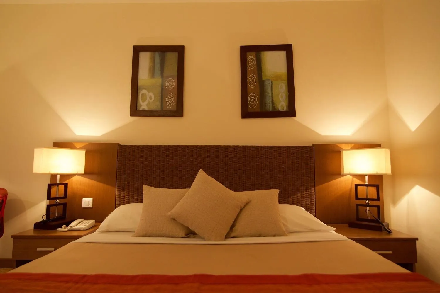 Bed in Hala Hotel & Aqua Park