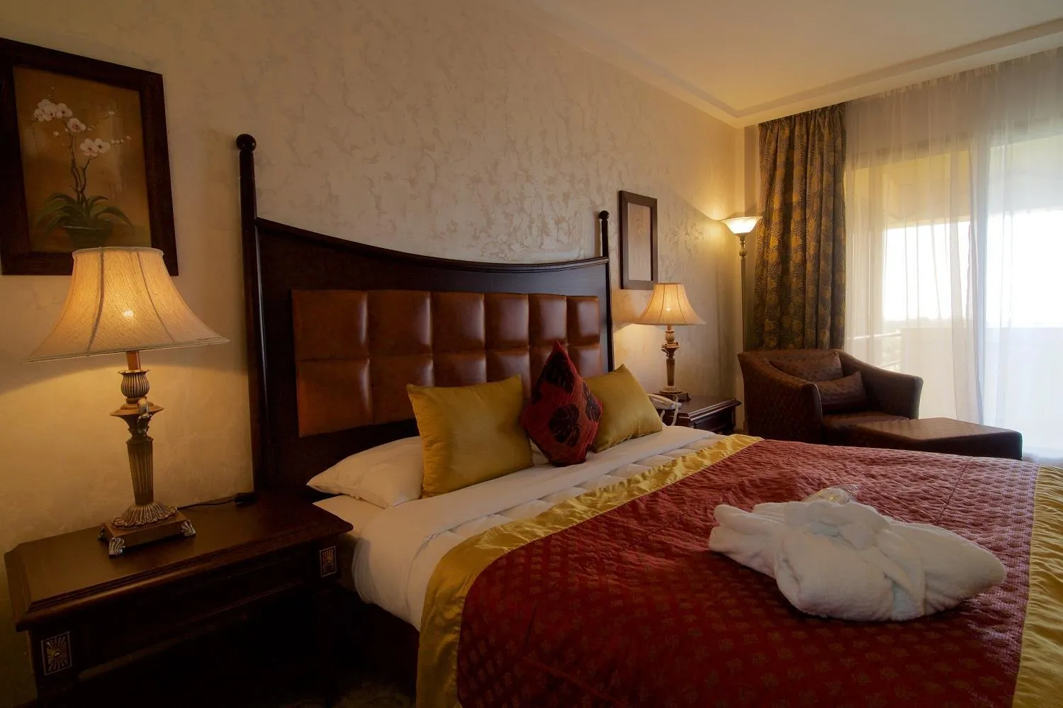 Bed in Hala Hotel & Aqua Park