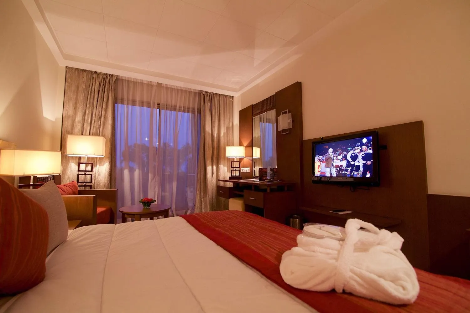 Bed in Hala Hotel & Aqua Park