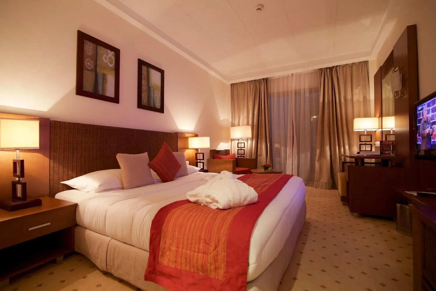 Bed in Hala Hotel & Aqua Park